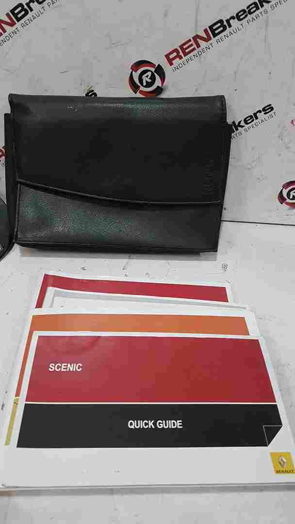 Thumb 2 Renault Scenic MK3 2009-2013 Document Wallet Folder + Manuals