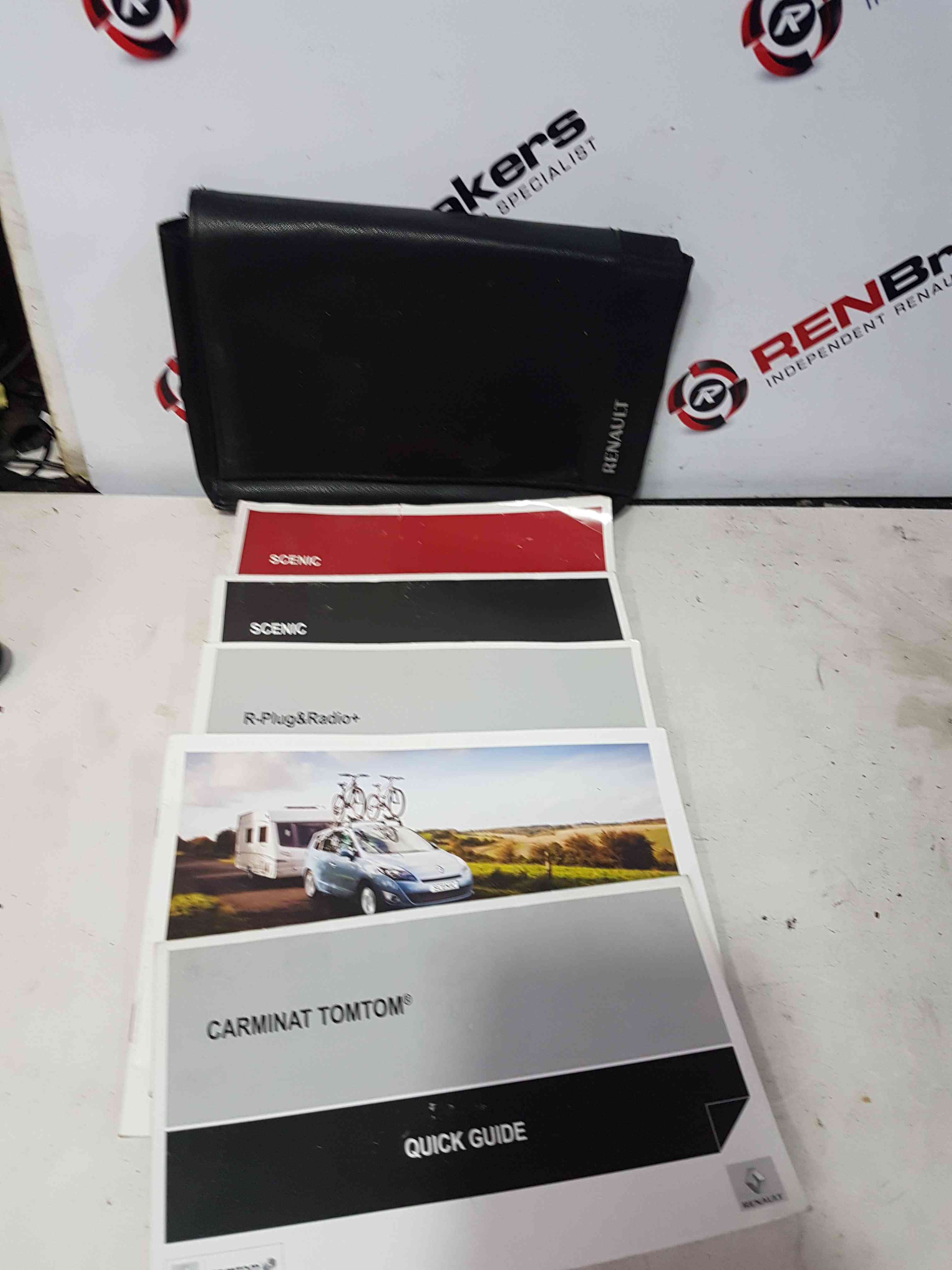 Thumb 2 Renault Scenic MK3 2009-2013 Document Wallet Folder + Manuals
