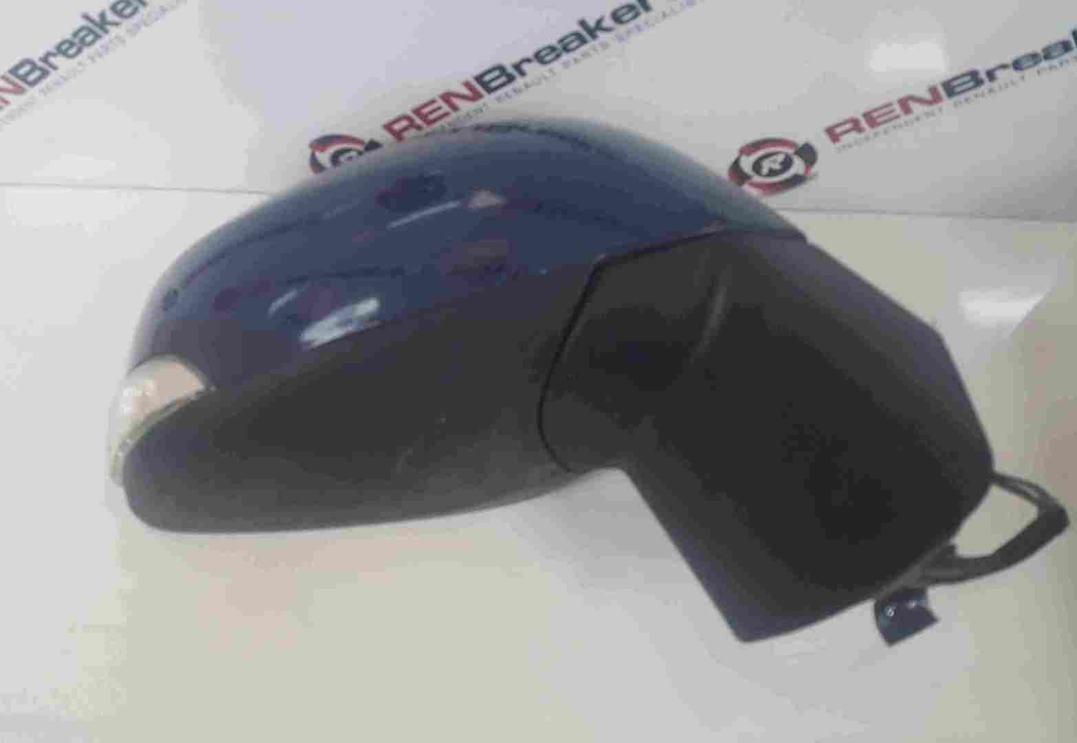 Renault Scenic MK3 2009-2013 Drivers OS Wing Mirror Blue OV460