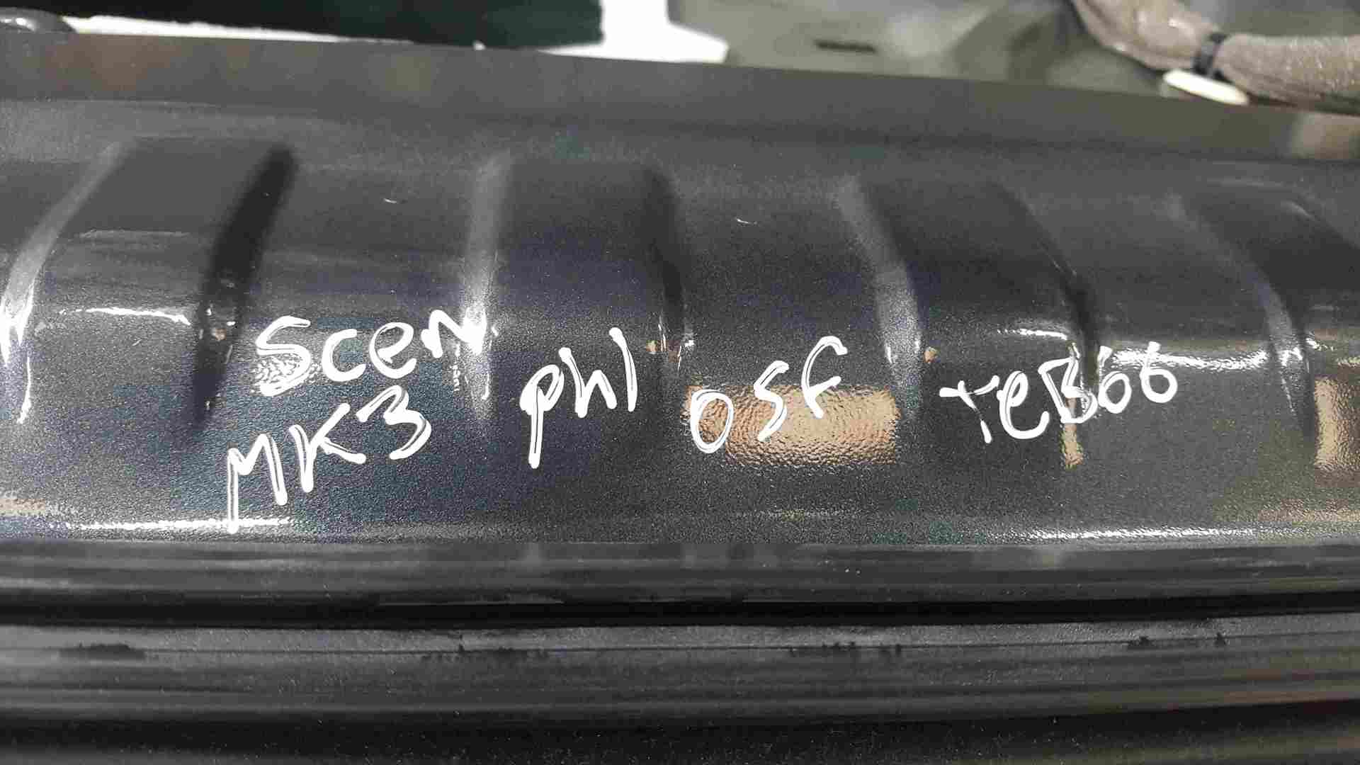 Renault Scenic MK3 2009-2013 Drivers OSF Front Door Grey TEB66