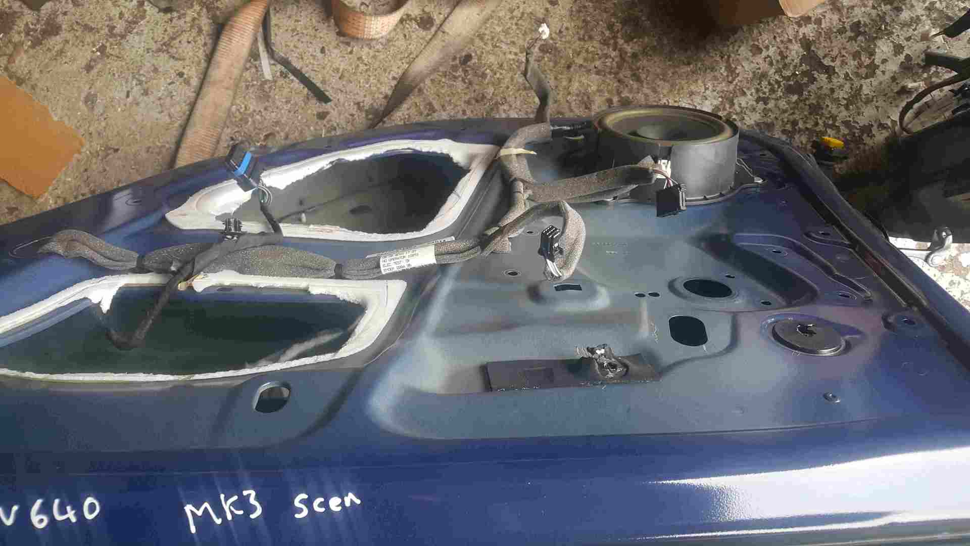 Thumb 2 Renault Scenic MK3 2009-2013 Drivers OSR Rear Door Blue OV460