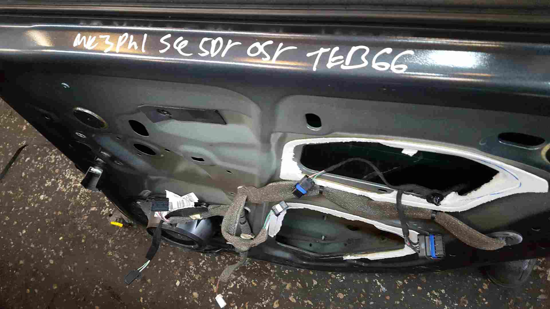 Thumb 7 Renault Scenic MK3 2009-2013 Drivers OSR Rear Door Grey Teb66