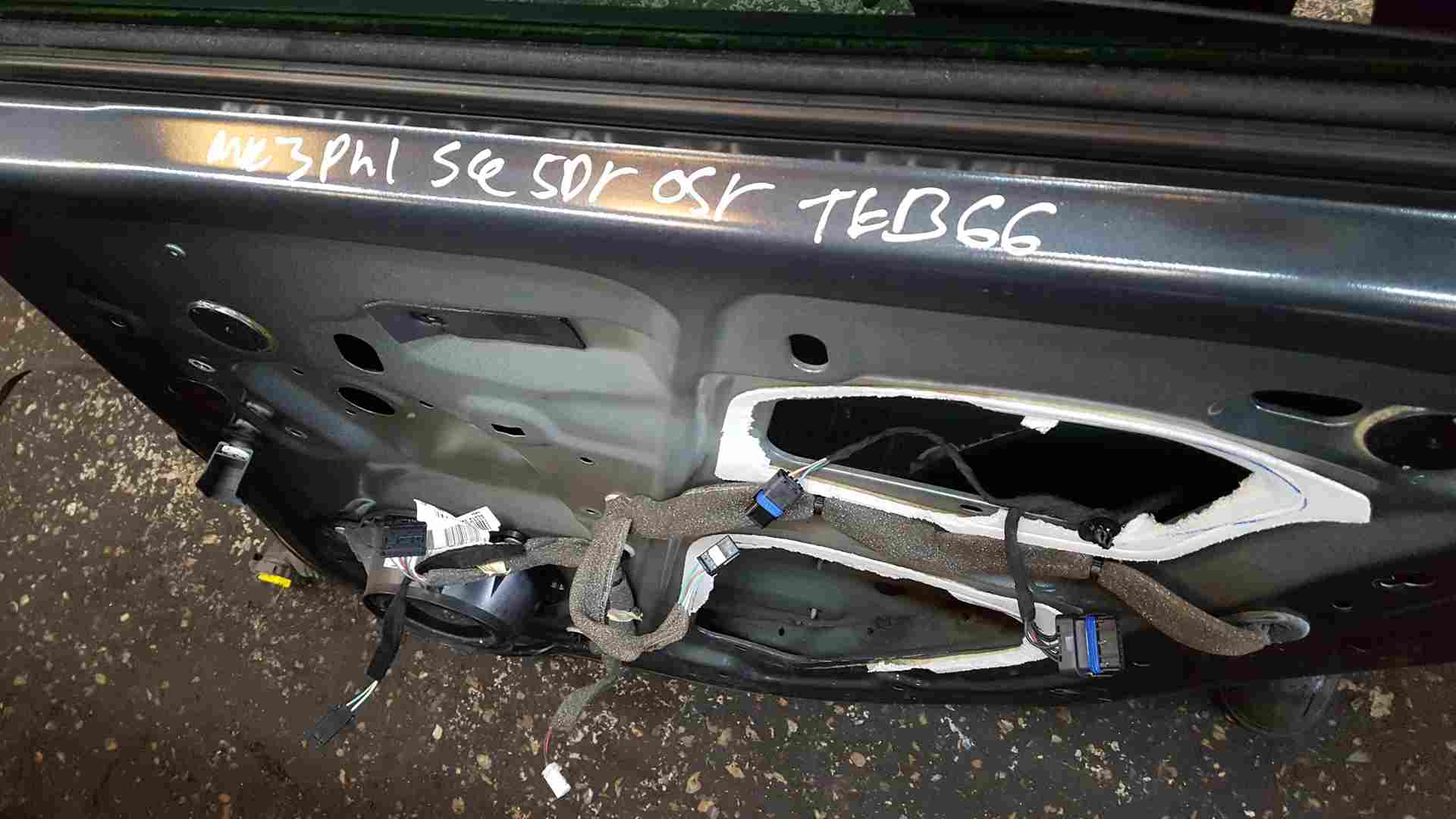 Thumb 8 Renault Scenic MK3 2009-2013 Drivers OSR Rear Door Grey Teb66