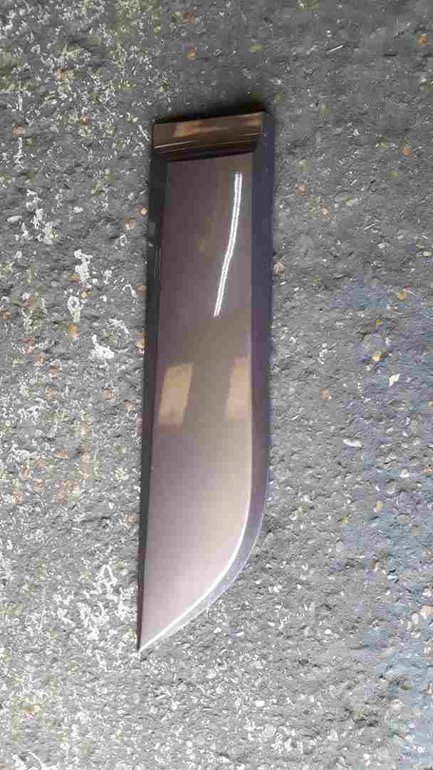 Renault Scenic MK3 2009-2013 Drivers OSR Rear Door Moulding Trim Brown Tencb
