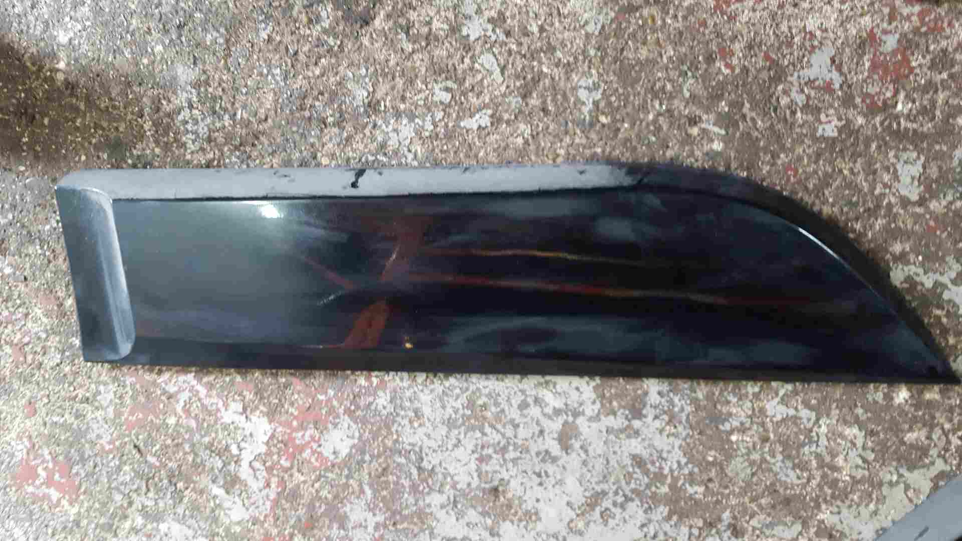 Renault Scenic MK3 2009-2013 Drivers OSR rear Door Moulding Trim Black Tegne
