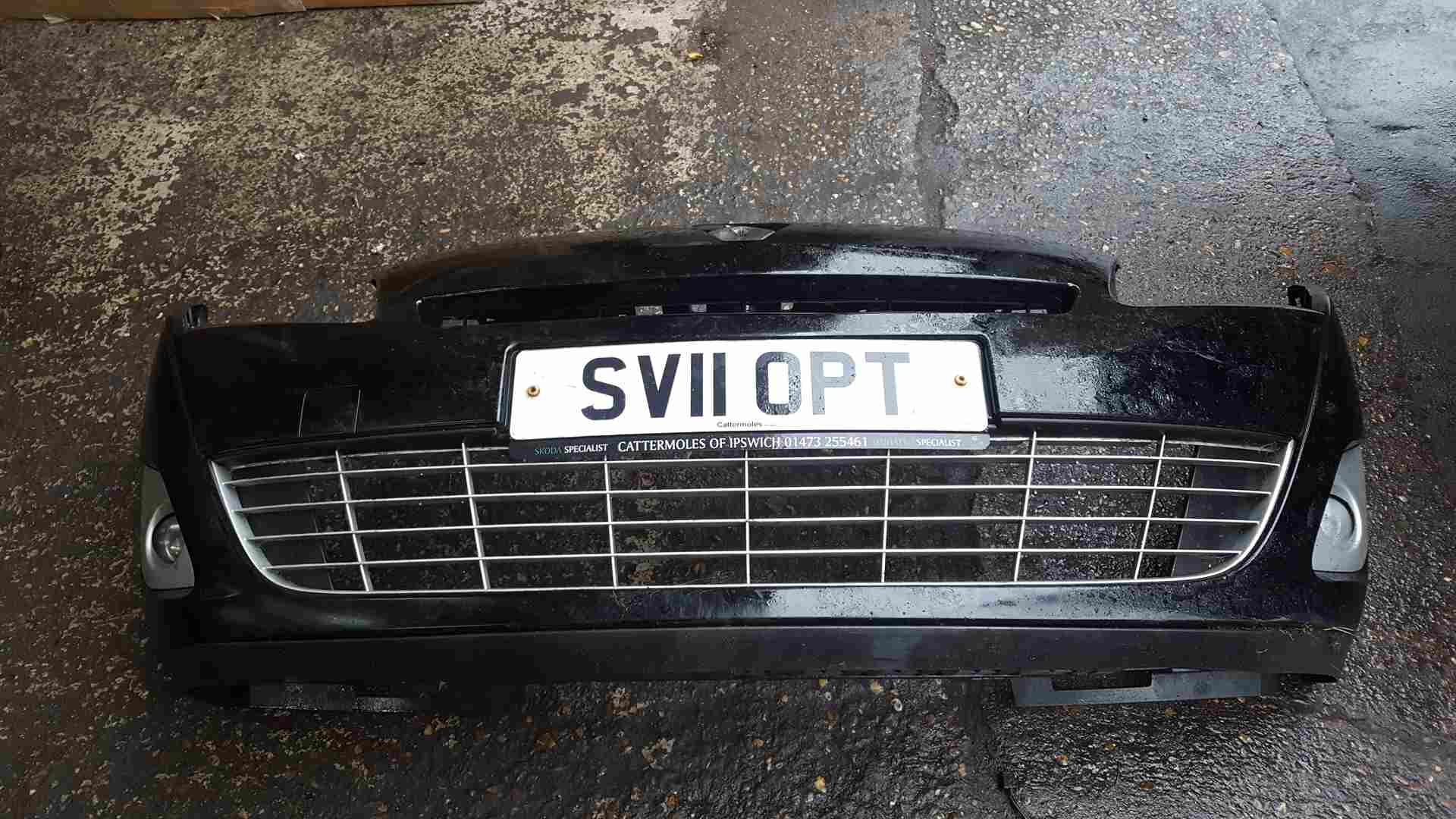 Thumb 2 Renault Scenic MK3 2009-2013 Front Bumper Black Tegne