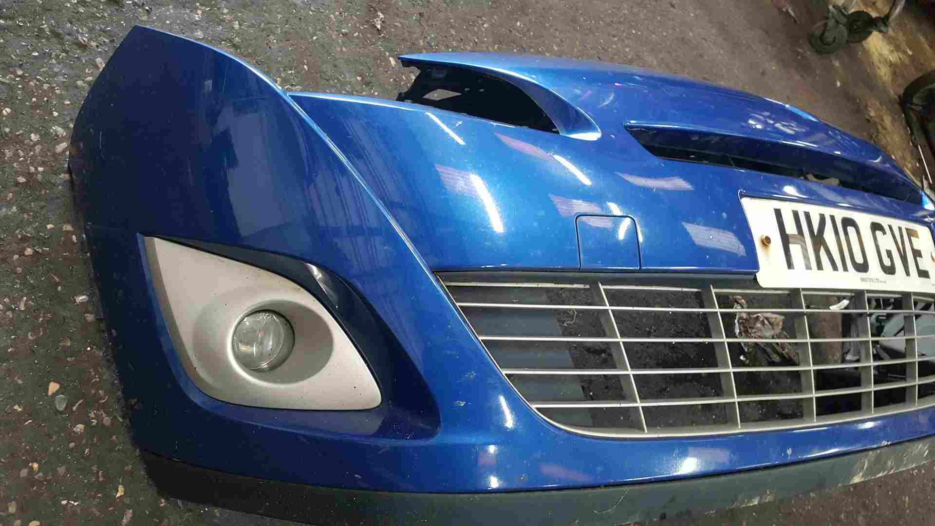 Thumb 3 Renault Scenic MK3 2009-2013 Front Bumper Blue Terna