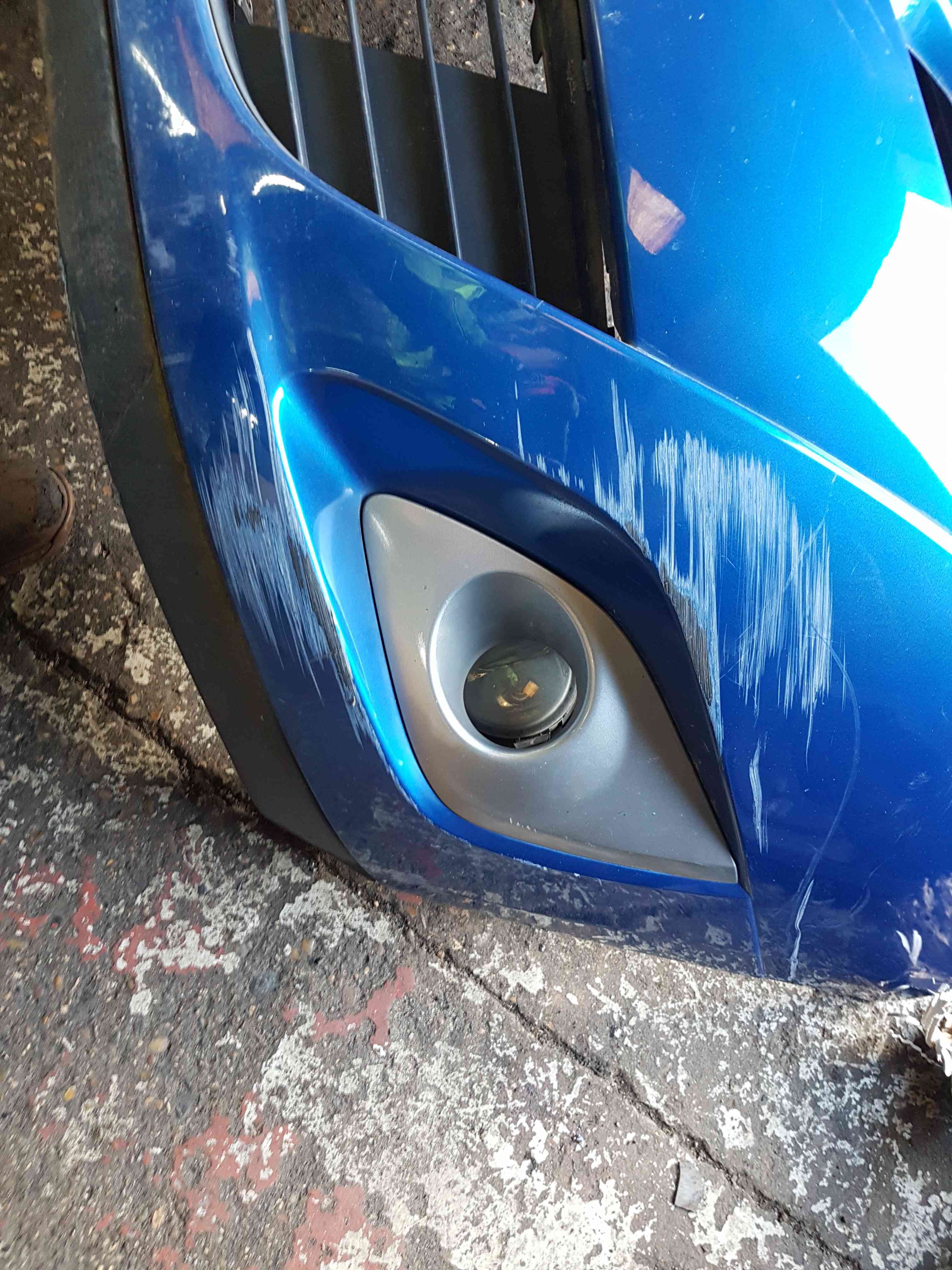 Thumb 4 Renault Scenic MK3 2009-2013 Front Bumper Blue Terna