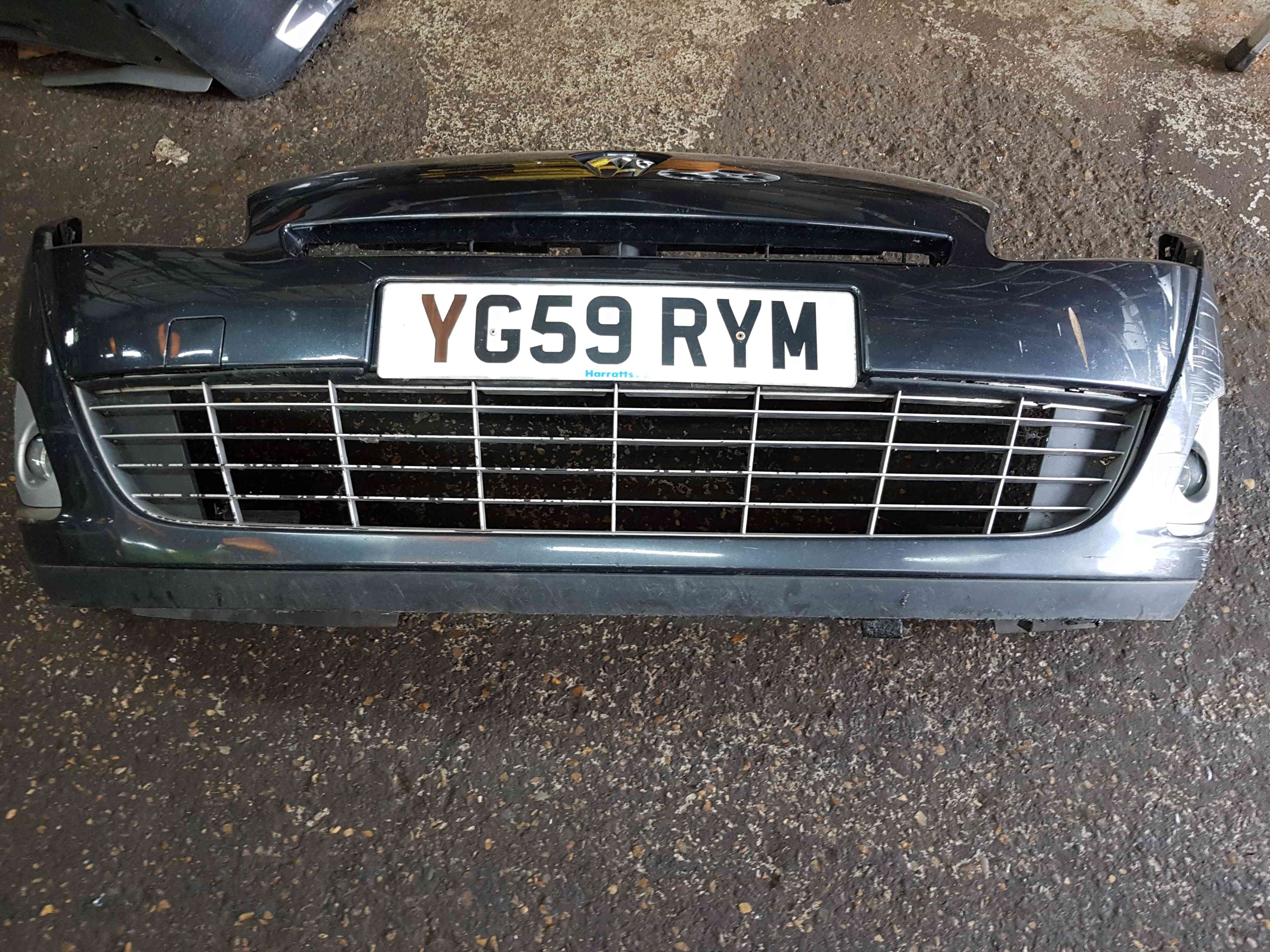 Renault Scenic MK3 2009-2013 Front Bumper Grey Teb66