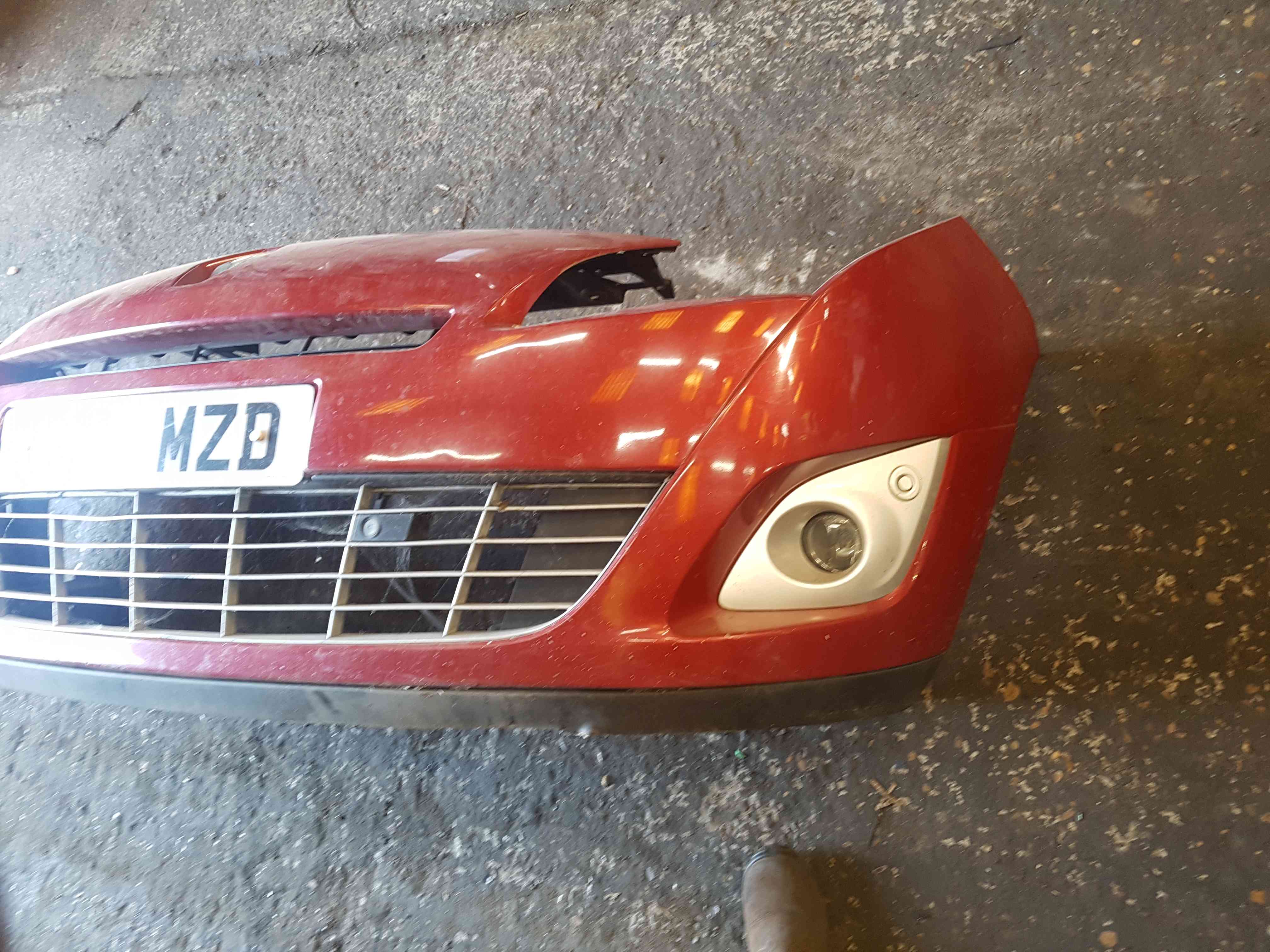 Thumb 4 Renault Scenic MK3 2009-2013 Front Bumper RED Tennj + Parking Sensors