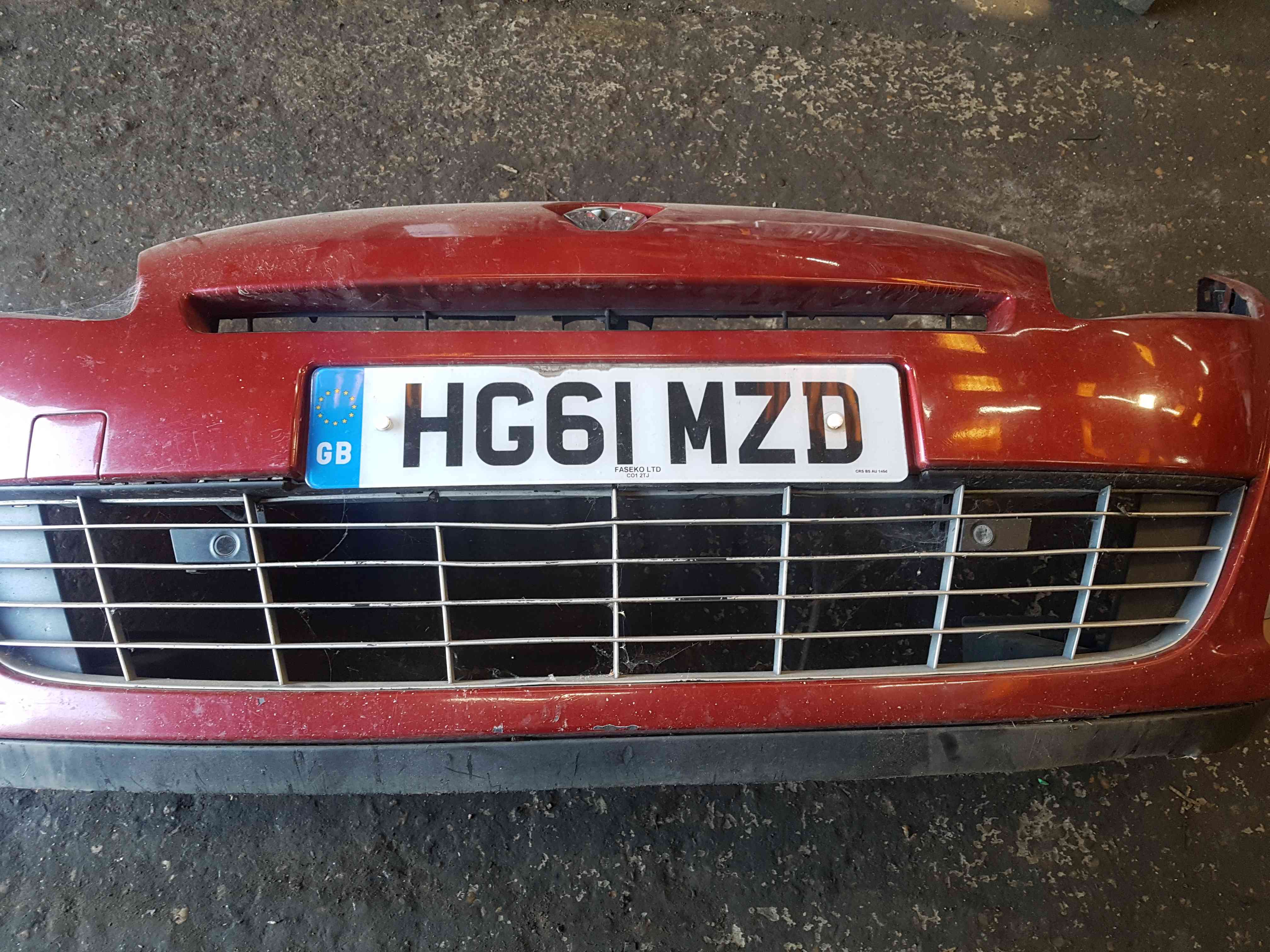 Thumb 5 Renault Scenic MK3 2009-2013 Front Bumper RED Tennj + Parking Sensors