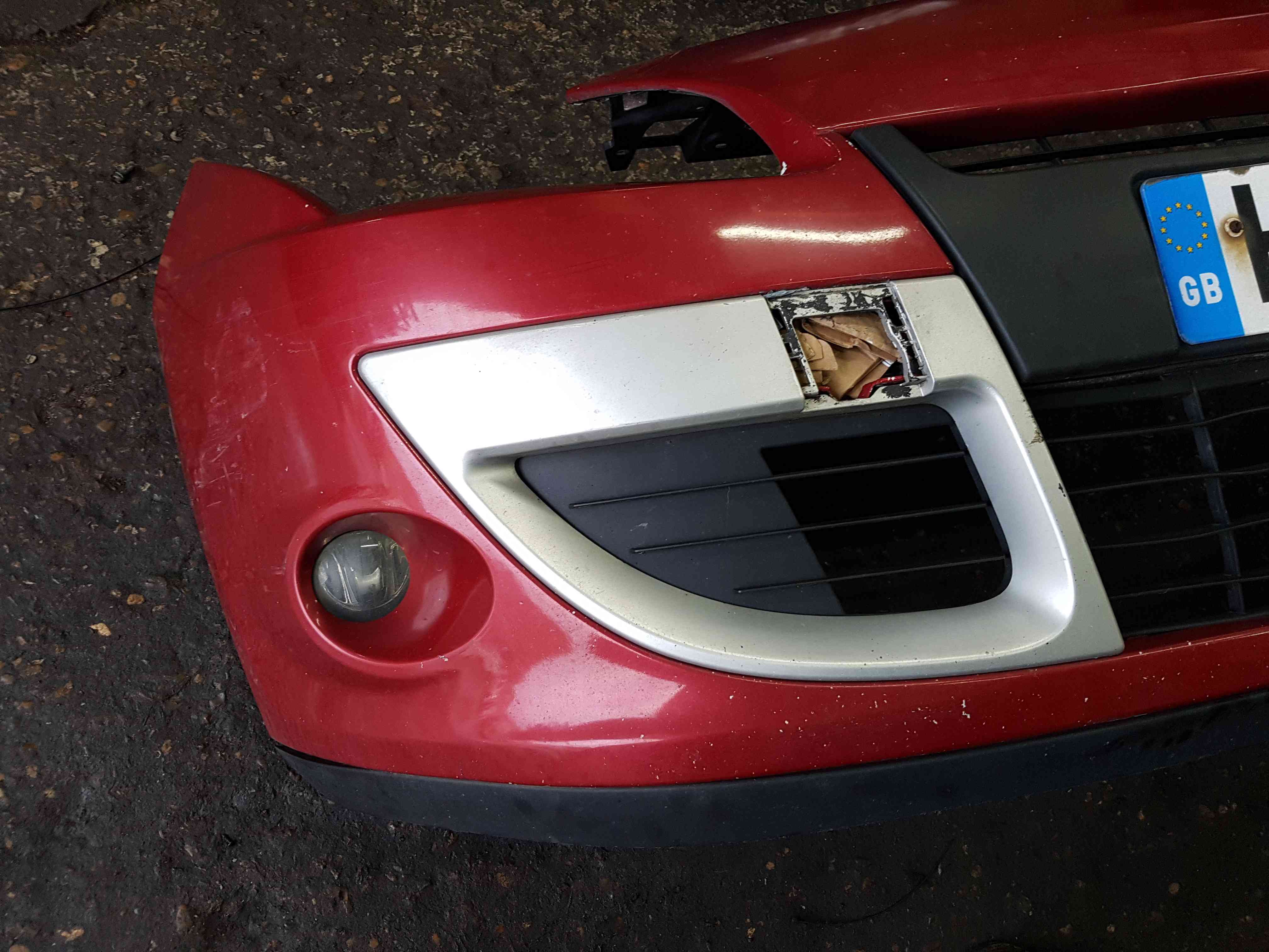 Thumb 6 Renault Scenic MK3 2009-2013 Front Bumper RED Tennj