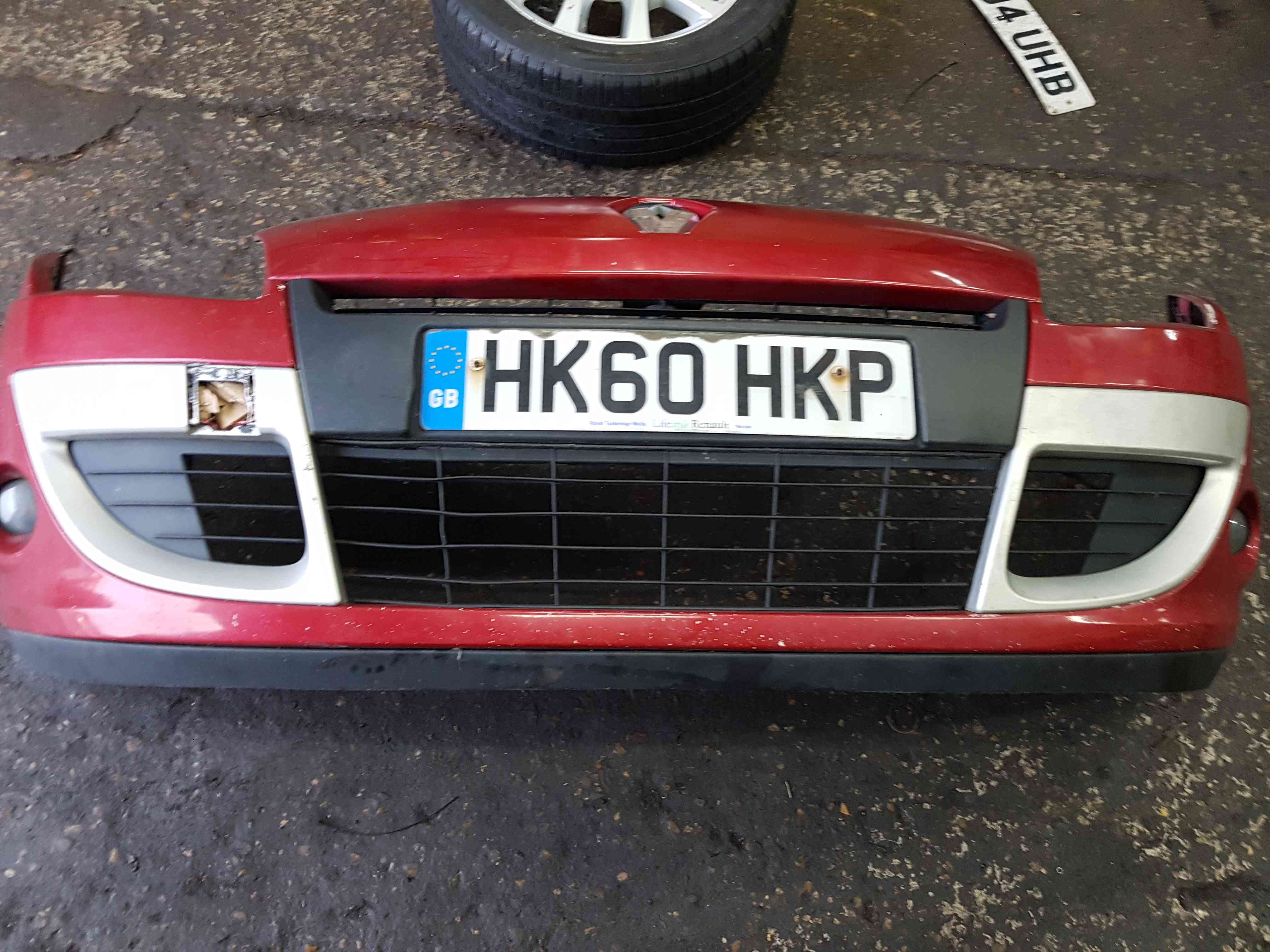 Thumb 7 Renault Scenic MK3 2009-2013 Front Bumper RED Tennj