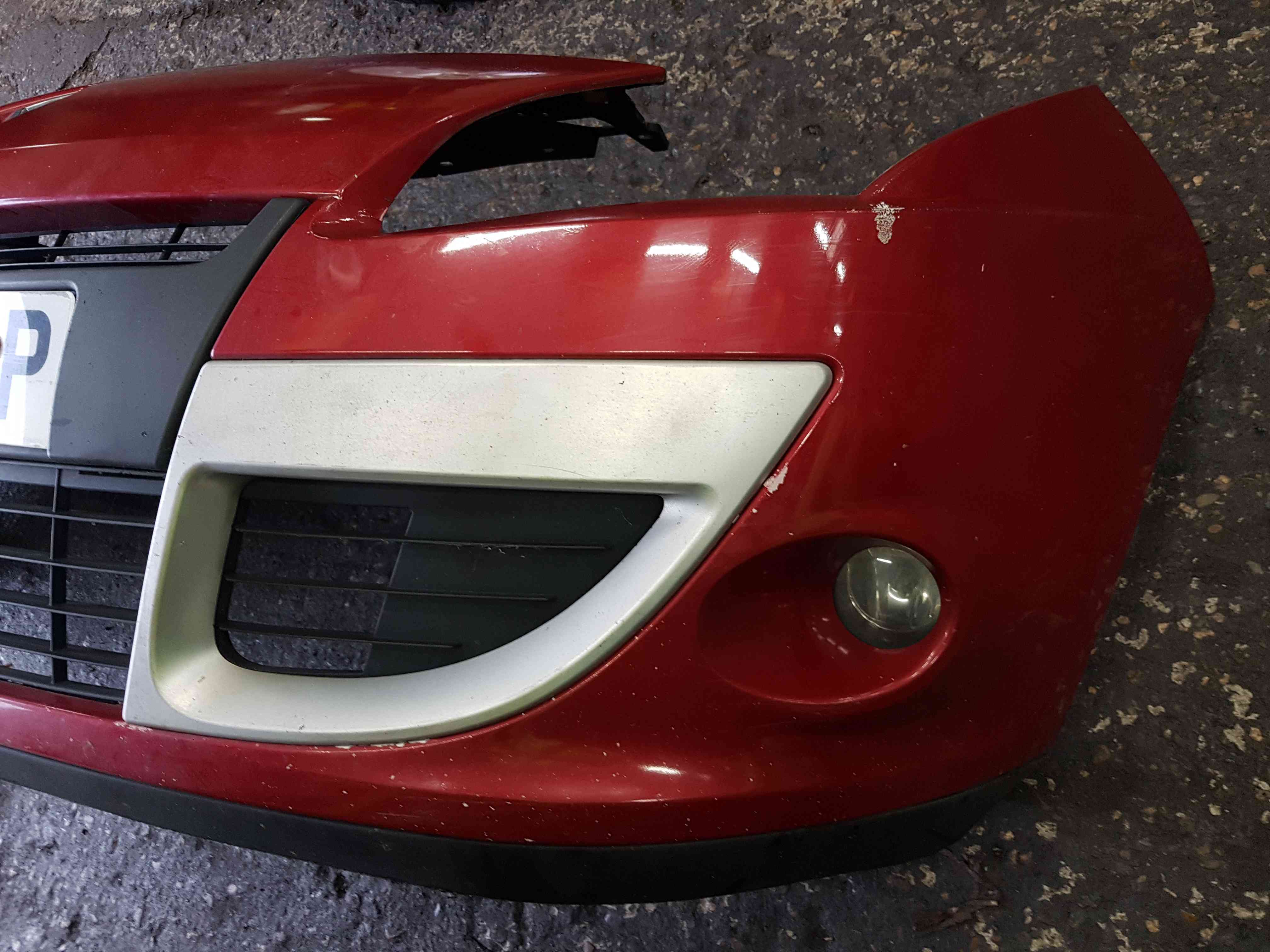 Thumb 4 Renault Scenic MK3 2009-2013 Front Bumper RED Tennj