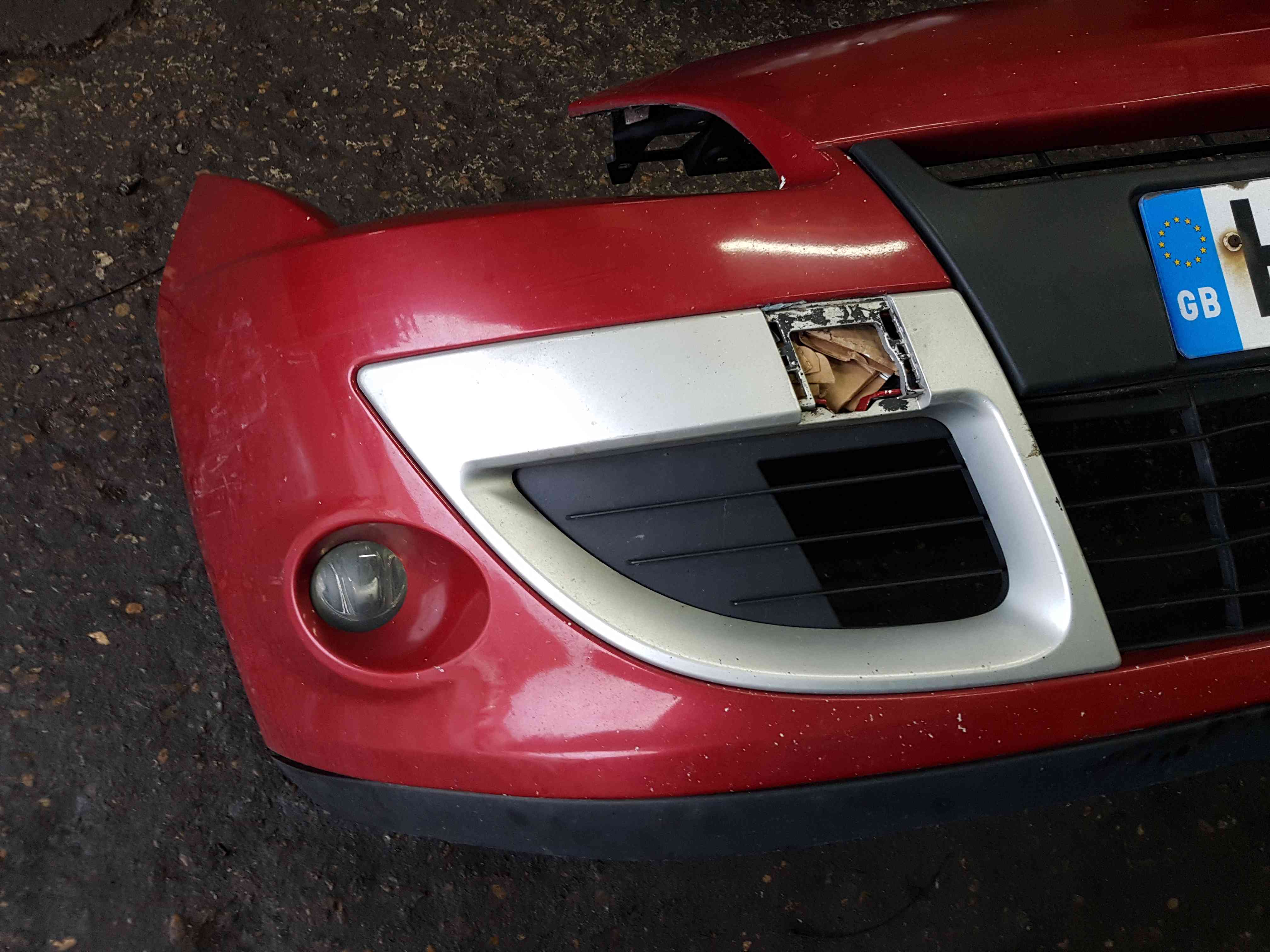 Thumb 5 Renault Scenic MK3 2009-2013 Front Bumper RED Tennj