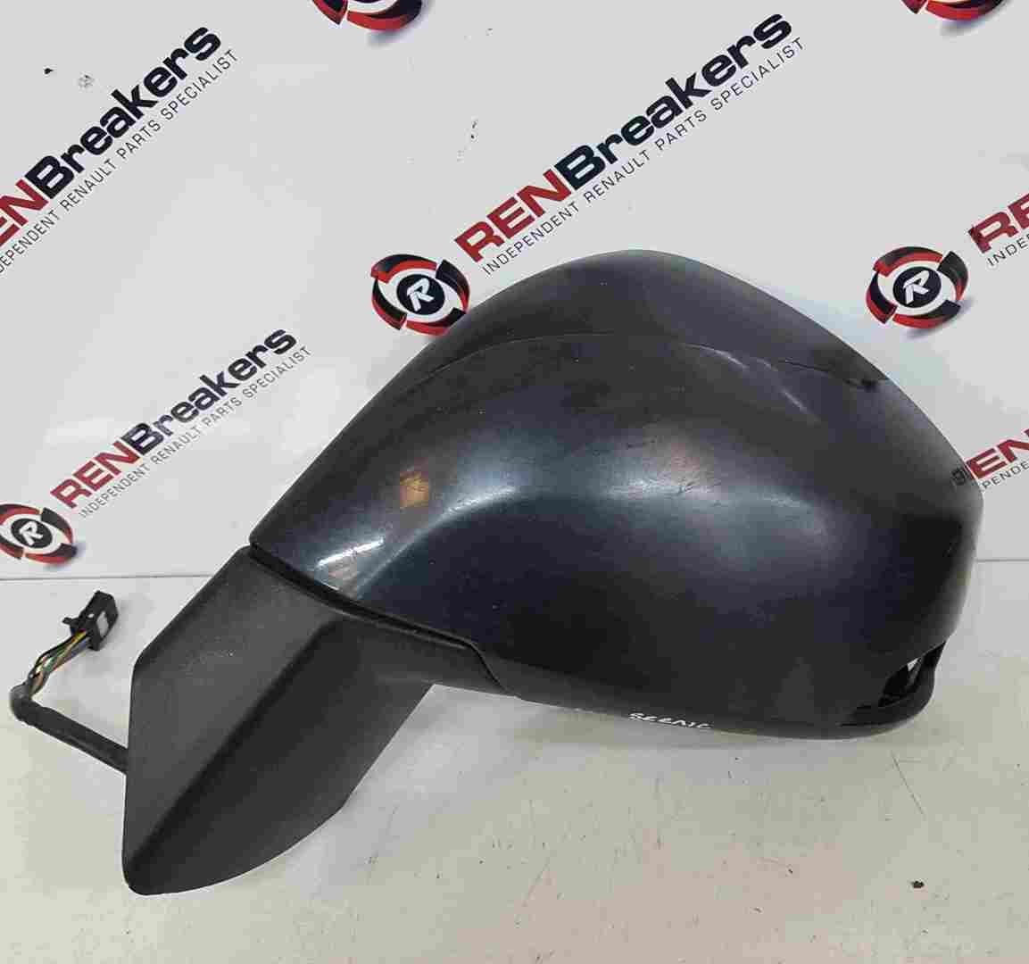 Renault Scenic MK3 2009-2013 Passenger NS Wing Mirror Grey TEB66