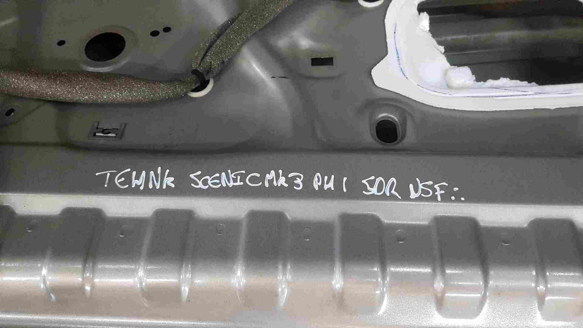 Thumb 2 Renault Scenic MK3 2009-2013 Passenger NSF Front Door Beige TEHNK