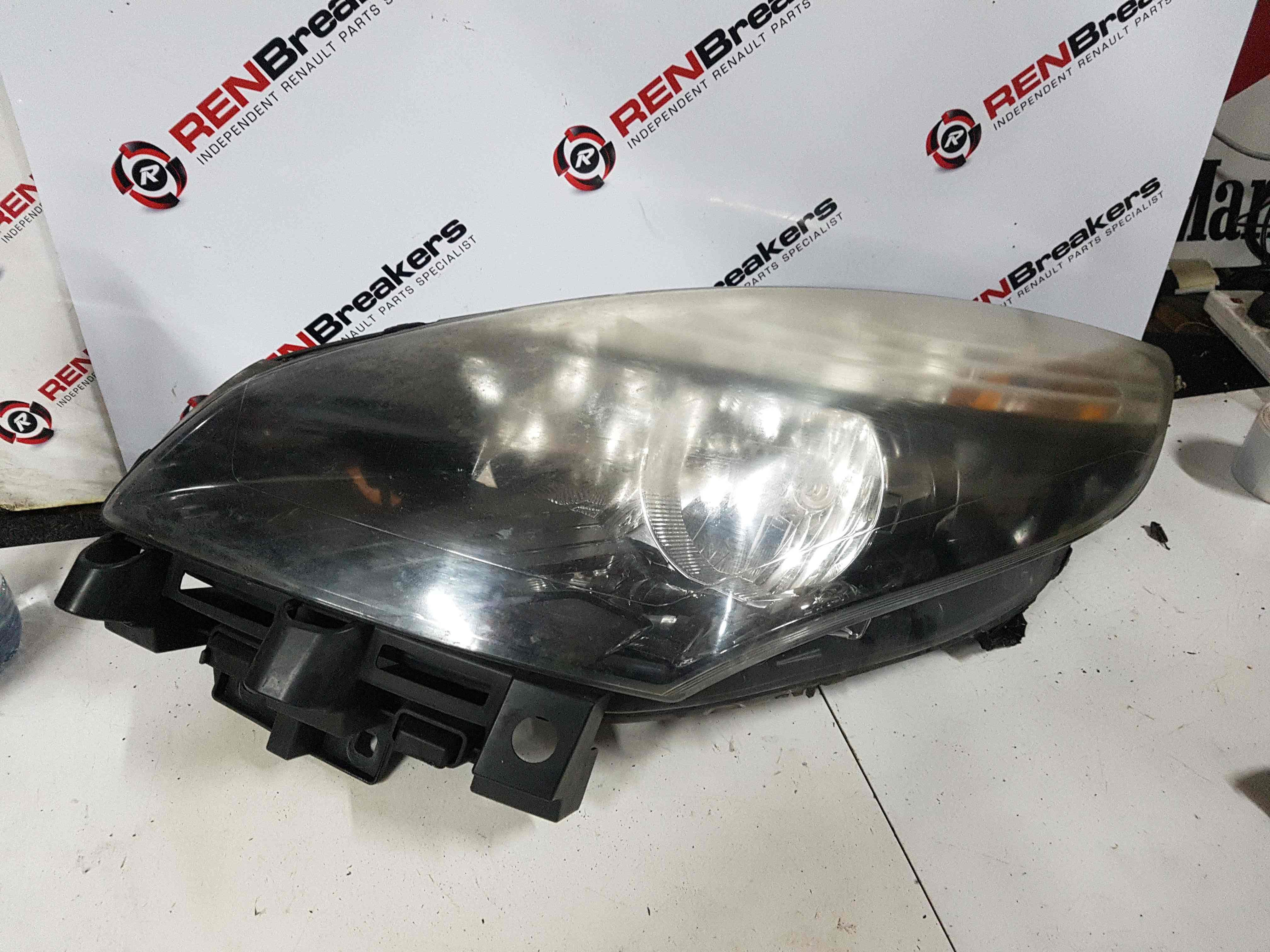 Thumb 2 Renault Scenic MK3 2009-2013 Passenger NSF Front Headlight Black Backing Cloudy
