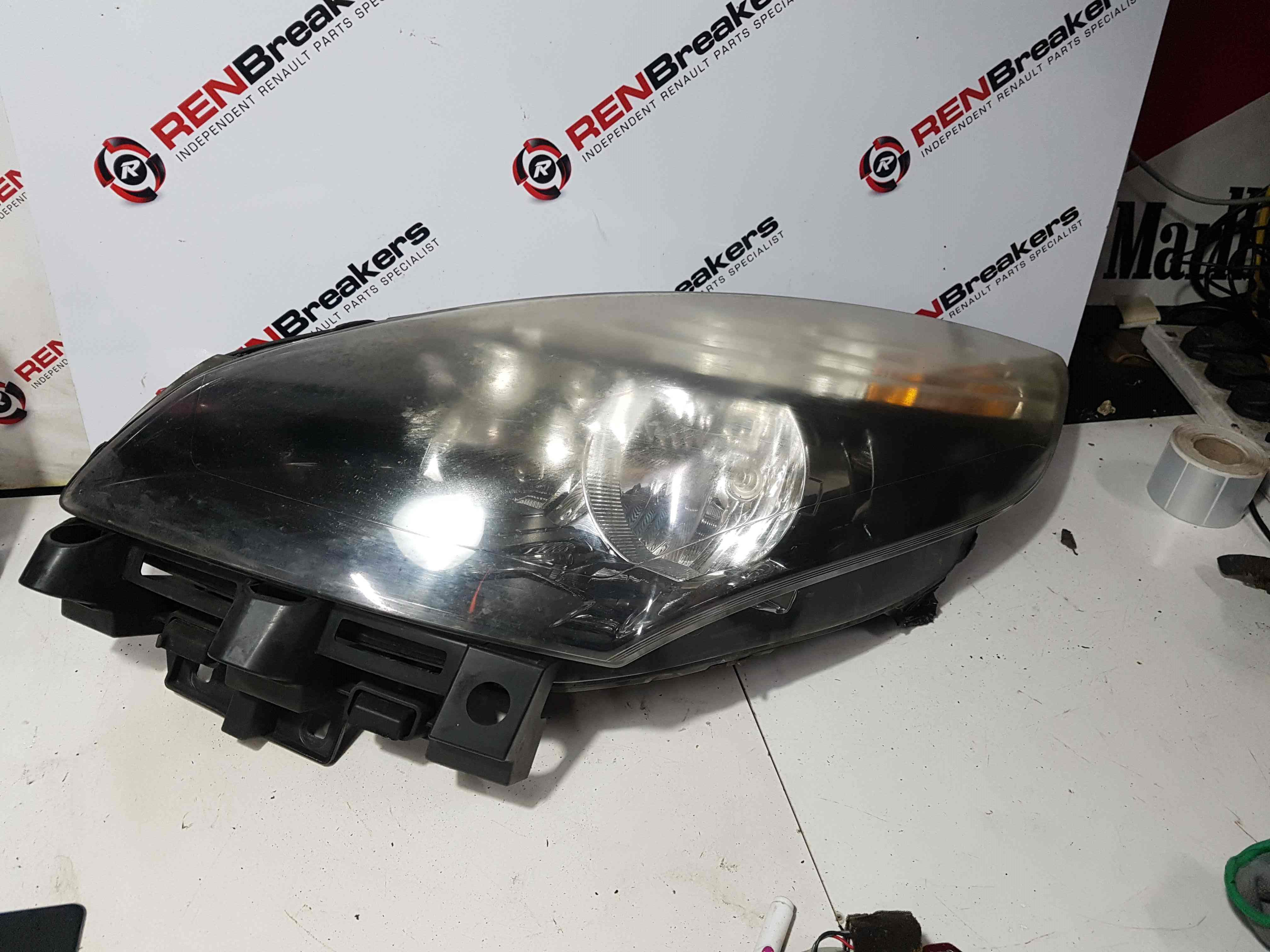Thumb 3 Renault Scenic MK3 2009-2013 Passenger NSF Front Headlight Black Backing Cloudy