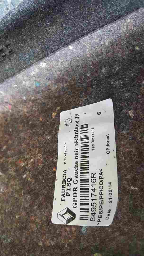 Thumb 2 Renault Scenic MK3 2009-2013 Passenger NSR Rear Boot Carpet 849517416R