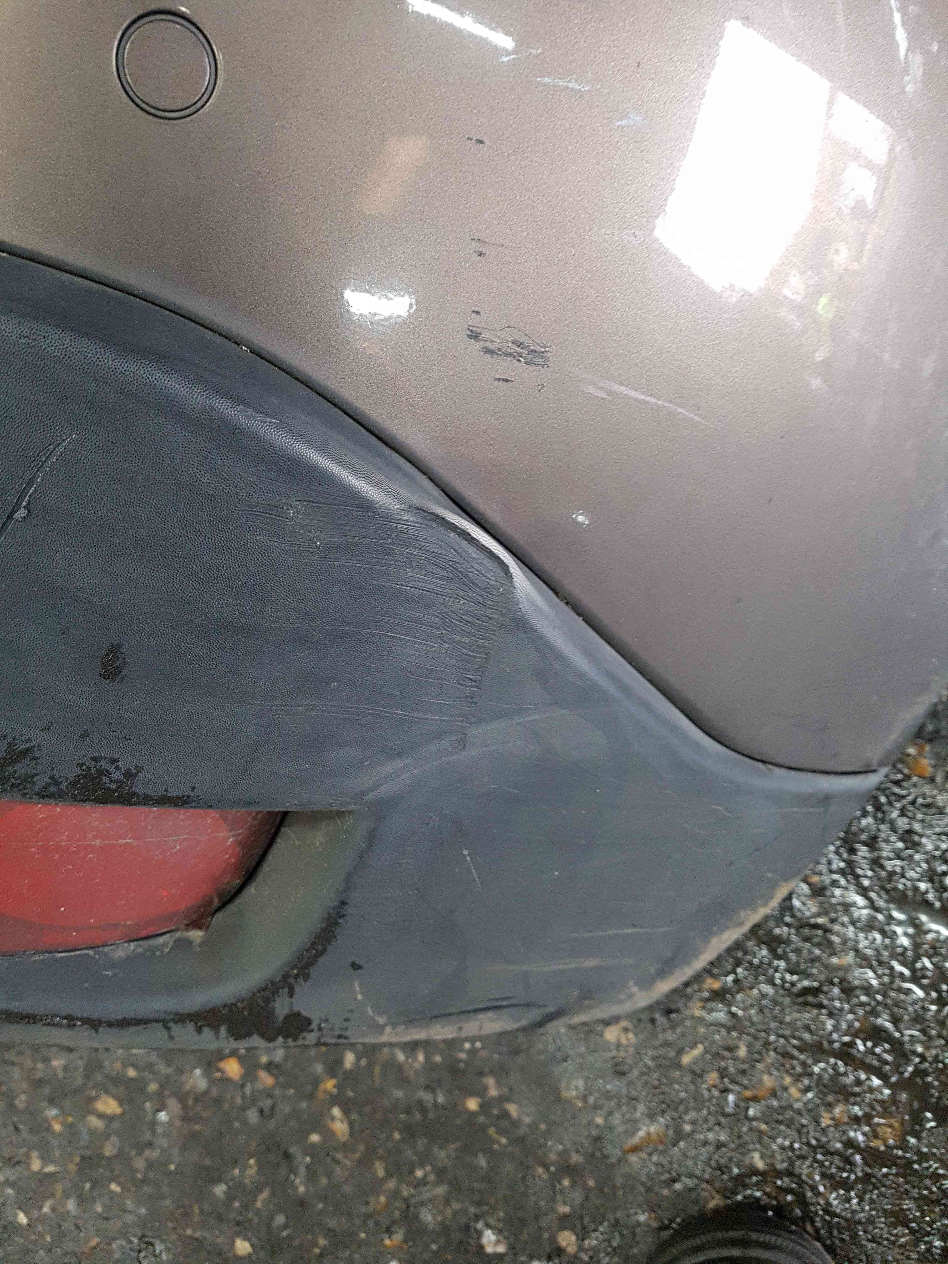 Thumb 11 Renault Scenic MK3 2009-2013 Rear Bumper Bronze Brown Tecnb + Reverse Sensors