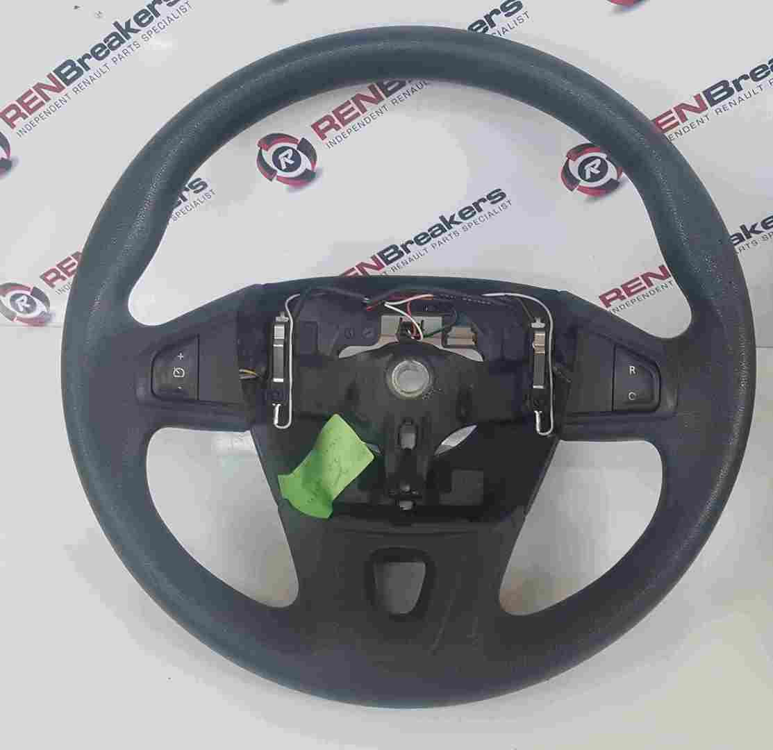 Renault Scenic MK3 2009-2013 Steering Wheel Plain Black Cruise Control