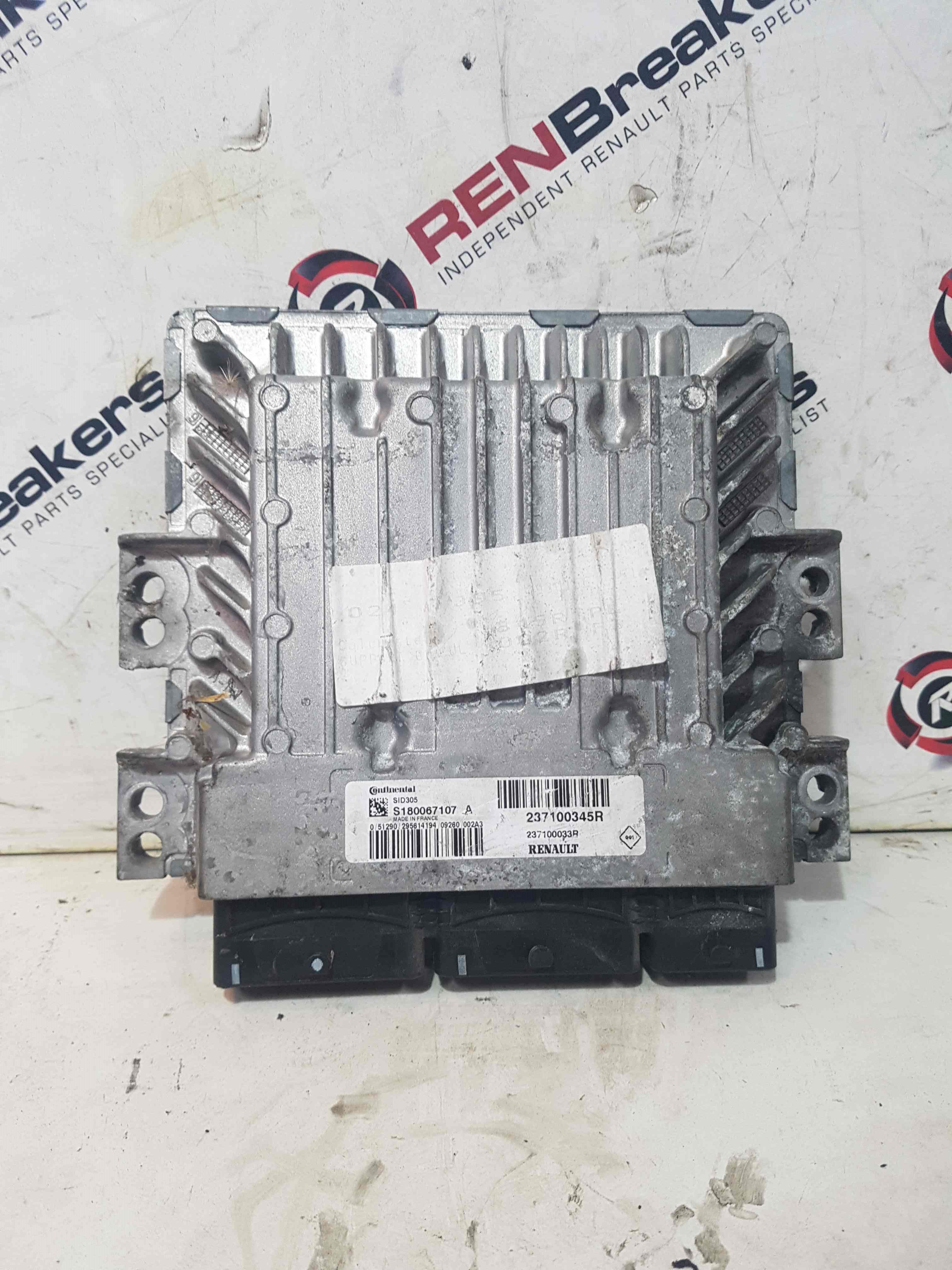 Renault Scenic MK3 2009-2016 1.5 DCI ECU Engine Control Unit ECU  237100345R