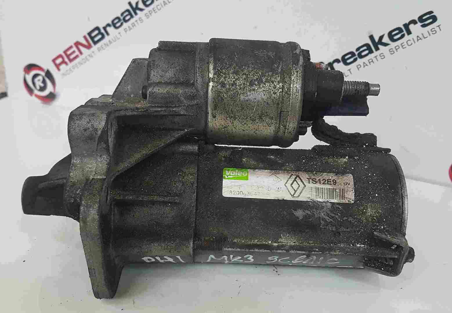 Renault Scenic MK3 2009-2016 1.5 DCi Starter Motor K9K 832