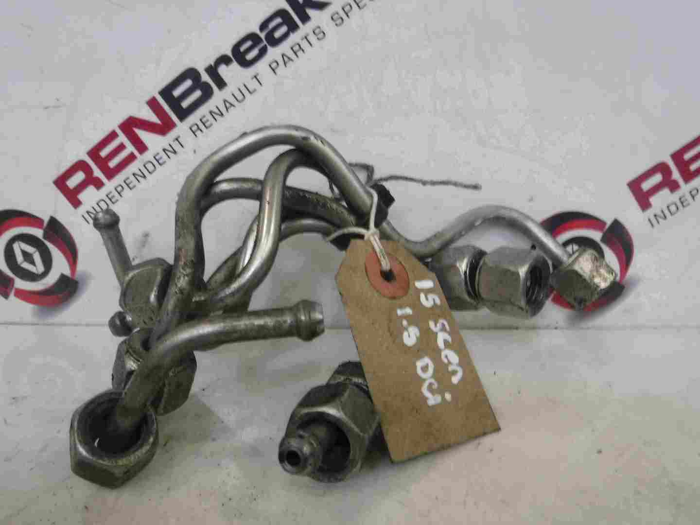 Renault Scenic MK3 2009-2016 1.5 dCi High Pressure Fuel Injector Pipes K9K 636
