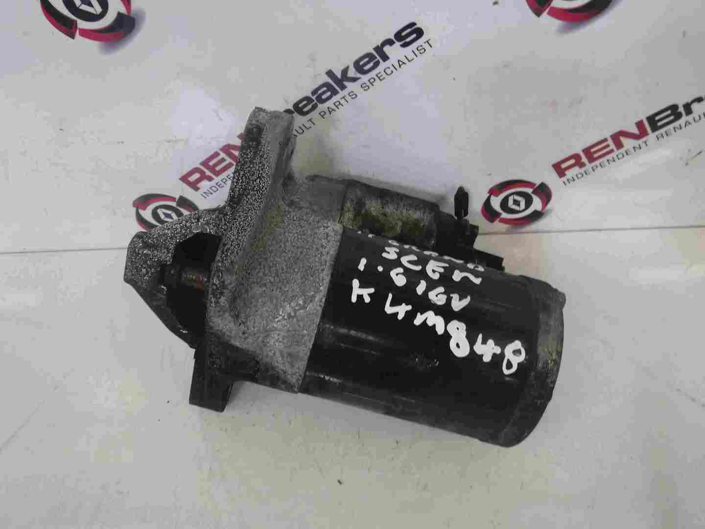 Renault Megane MK3 2009-2016 1.6 16v Starter Motor Starting K4M 848 8200665518