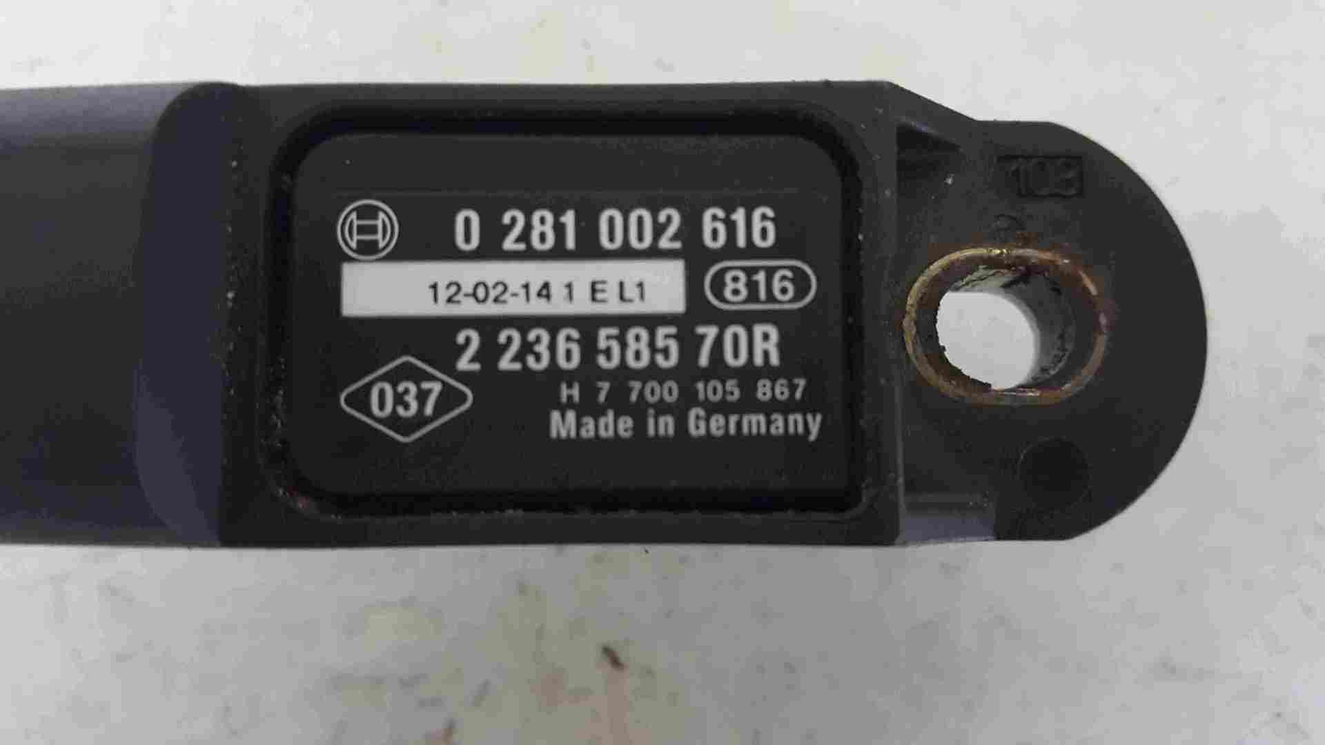 Thumb 2 Renault Scenic MK3 2009-2016 1.9 Dci Manifold Boost Pressure Sensor 223658570R