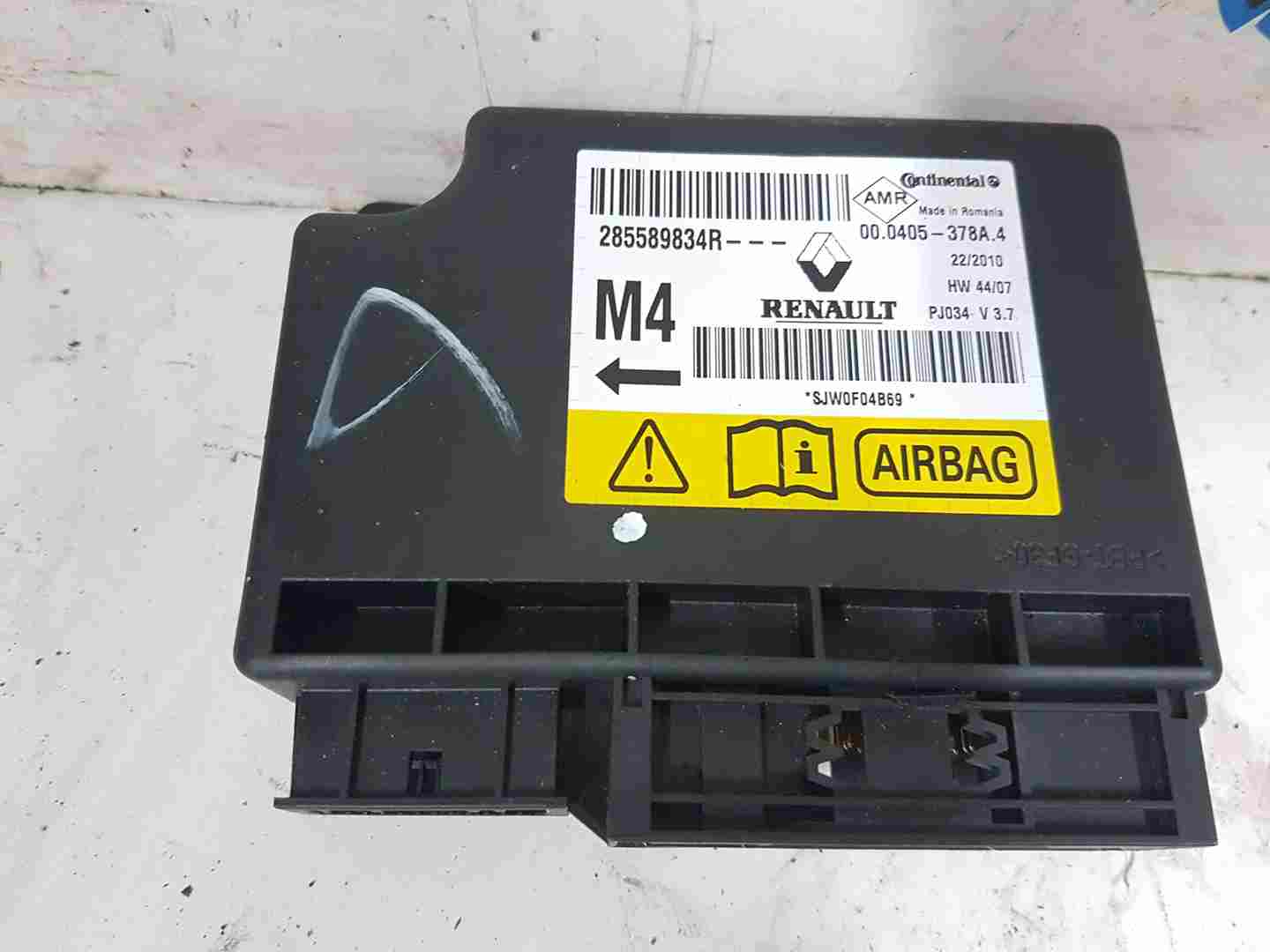 Renault Scenic MK3 2009-2016 Airbag ECU Module Computer 285589834r