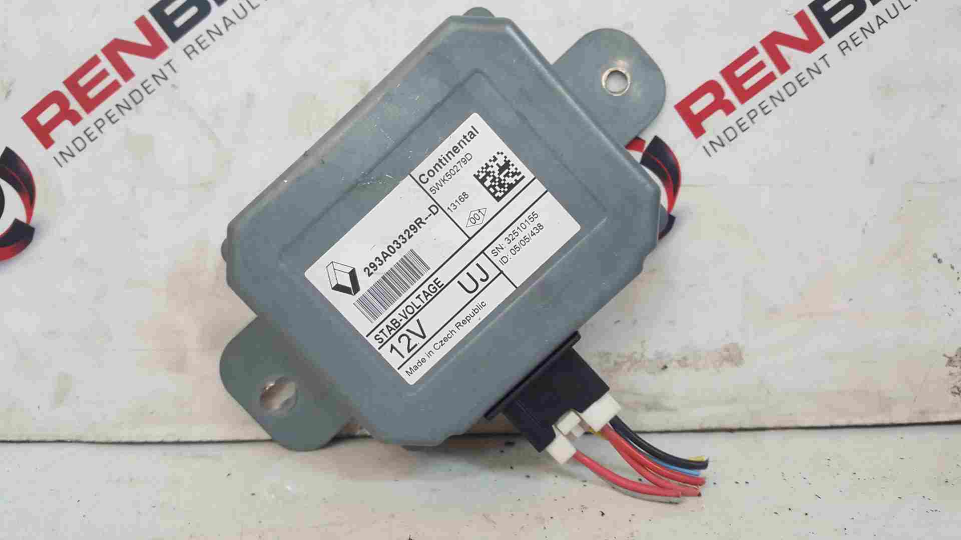 Renault Scenic MK3 2009-2016 Airbag ECU Module Computer 293A03329r