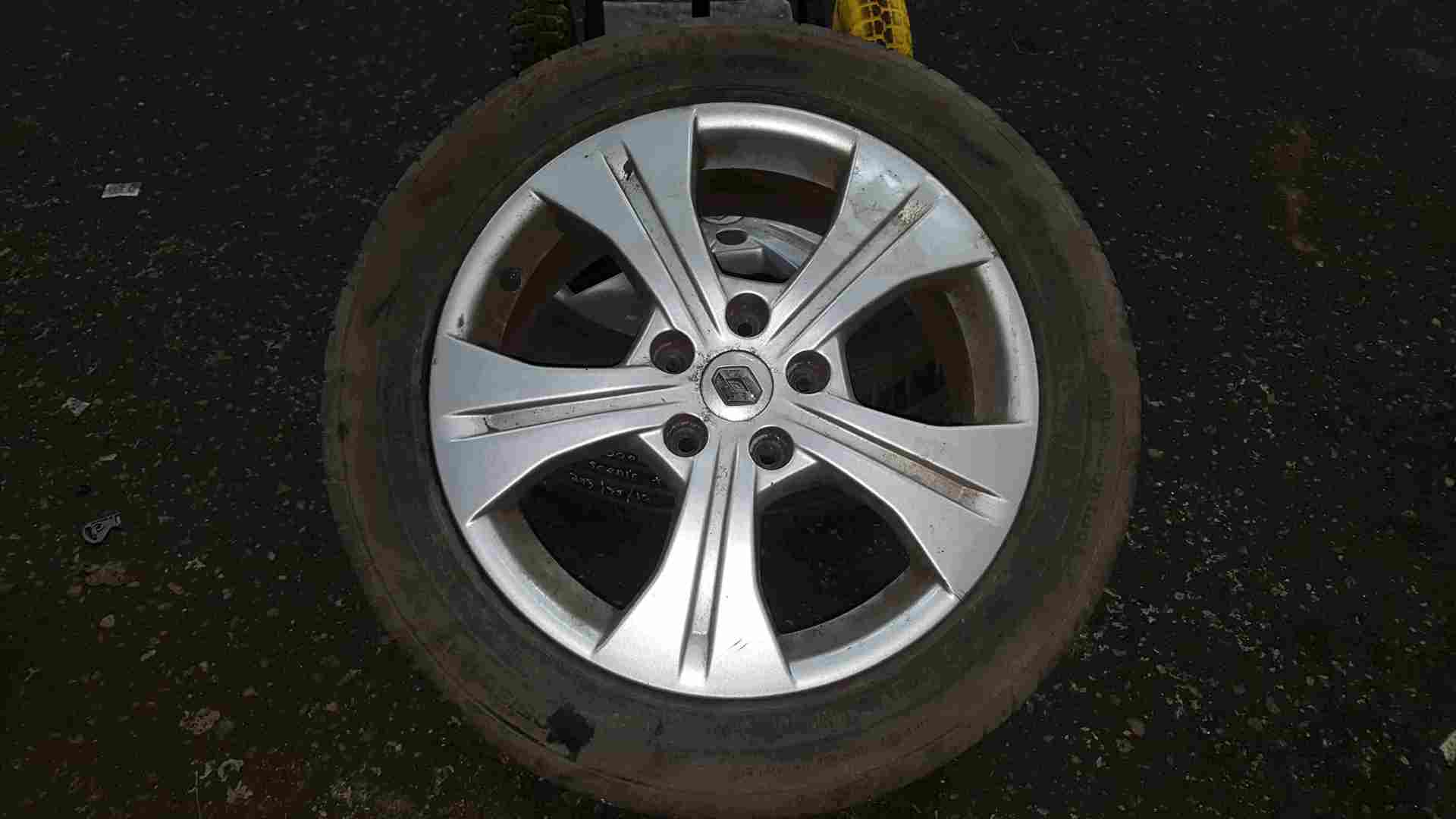 Renault Scenic MK3 2009-2016 Alloy Wheel 17inch + Tyre 205 55 17 6mm 403000067R