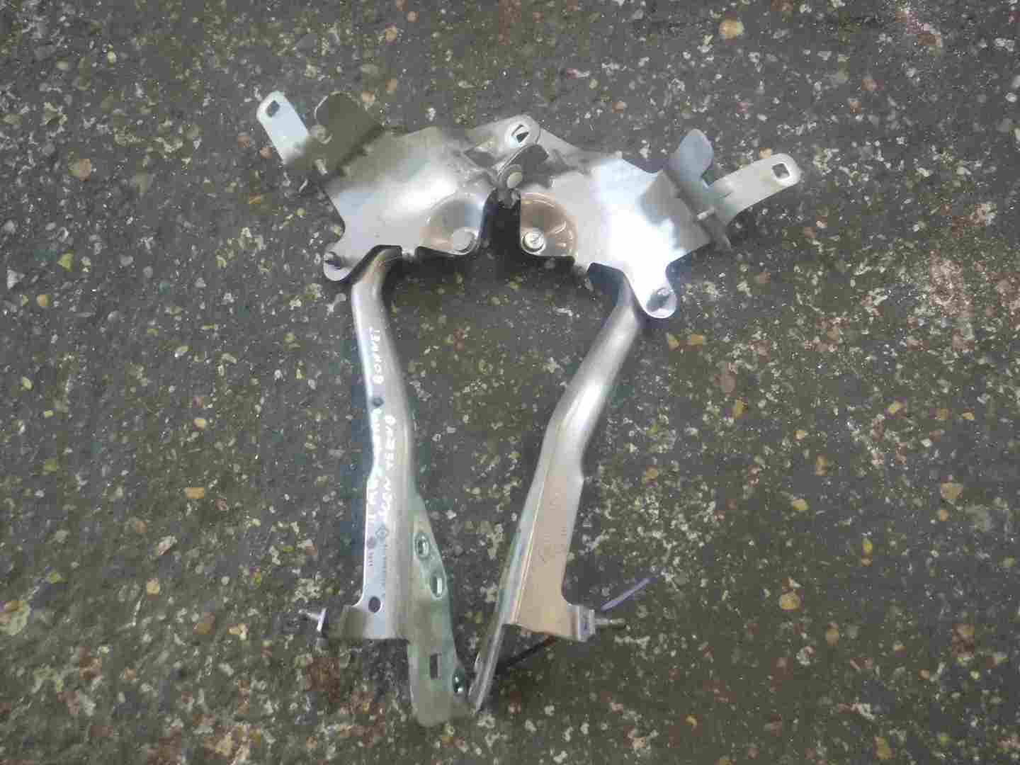 Renault Scenic MK3 2009-2016 Bonnet Hinges Pair Bronze Brown TECNB 654000004R