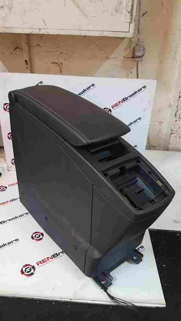 Renault Scenic MK3 2009-2016 Centre Armrest Black Leather