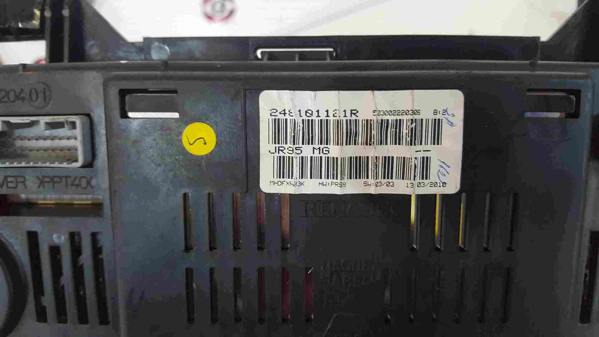 Thumb 3 Renault Scenic MK3 2009-2016 Dashboard Clocks Display 248101121R