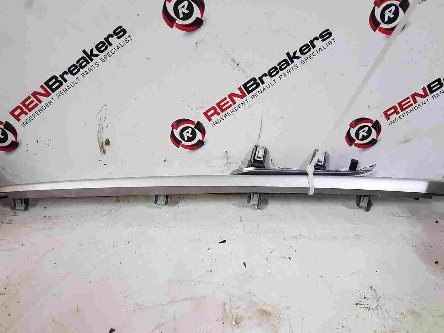 Renault Scenic MK3 2009-2016 Dashboard Passenger Glove BOX Trim Inserts Silver
