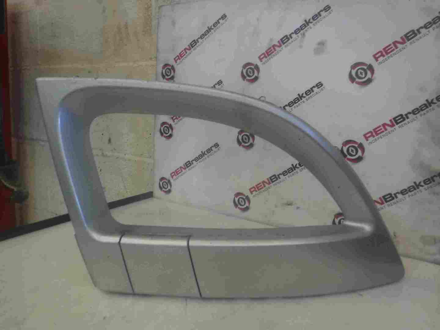 Renault Scenic MK3 2009-2016 Drivers OSF Front Fog Light Surround Trim Silver