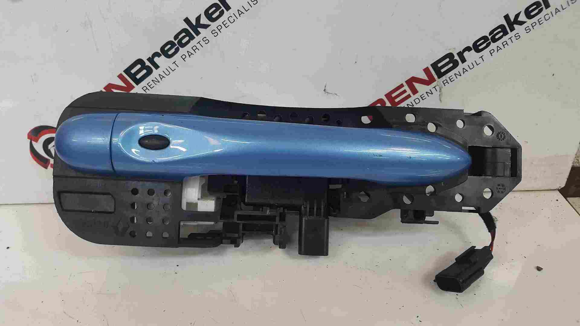 Renault Scenic MK3 2009-2016 Drivers OSF Front Outer Handle Blue TERPB