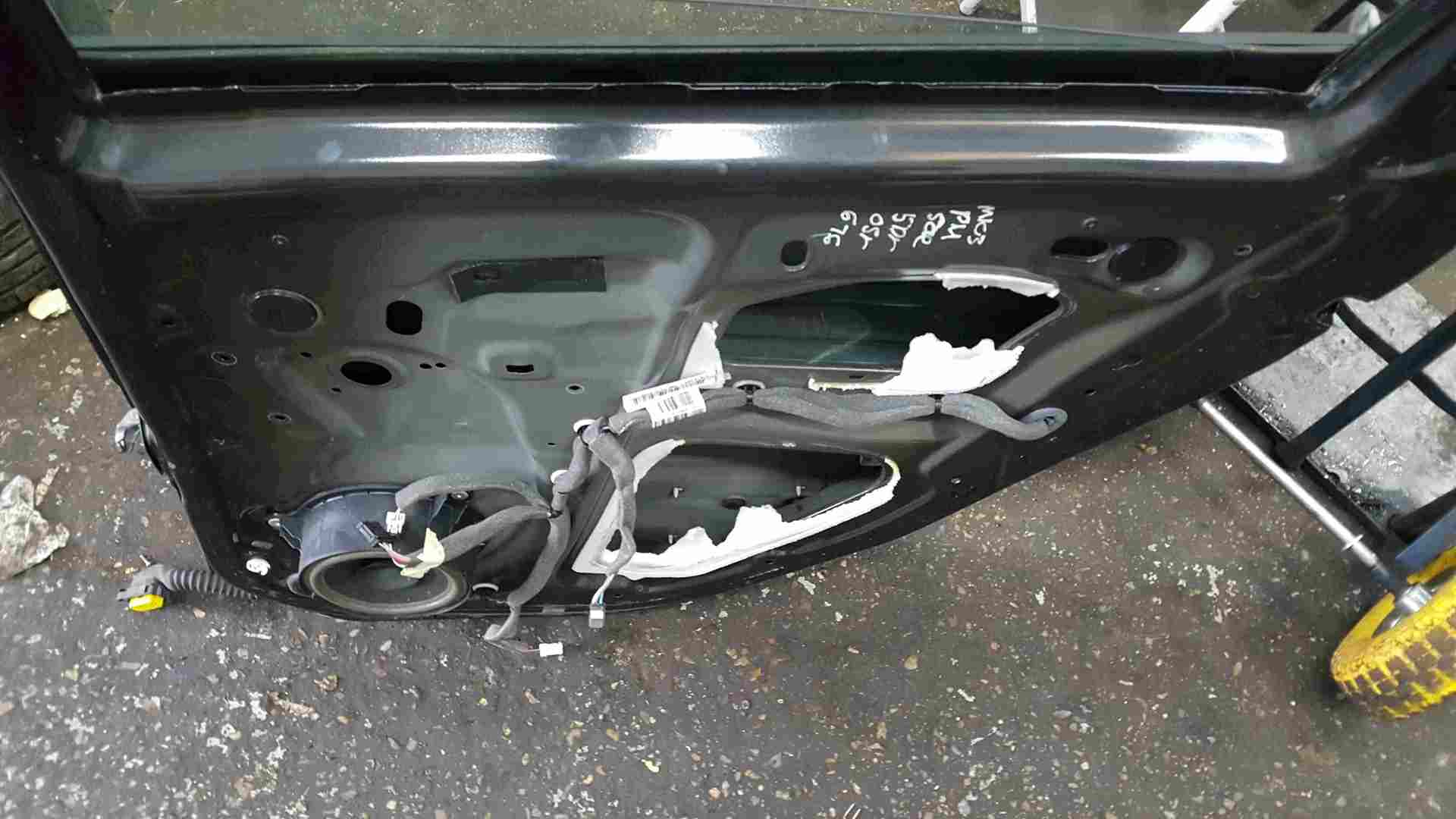 Thumb 2 Renault Scenic MK3 2009-2016 Drivers OSR Rear Door Black 676