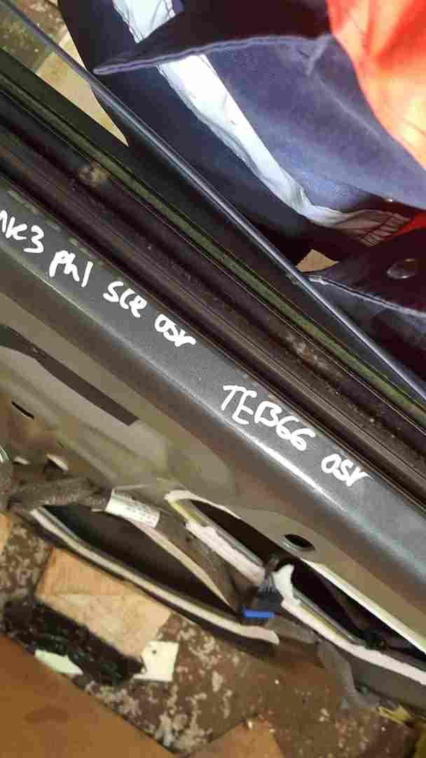 Thumb 3 Renault Scenic MK3 2009-2016 Drivers OSR Rear Door Grey TEB66