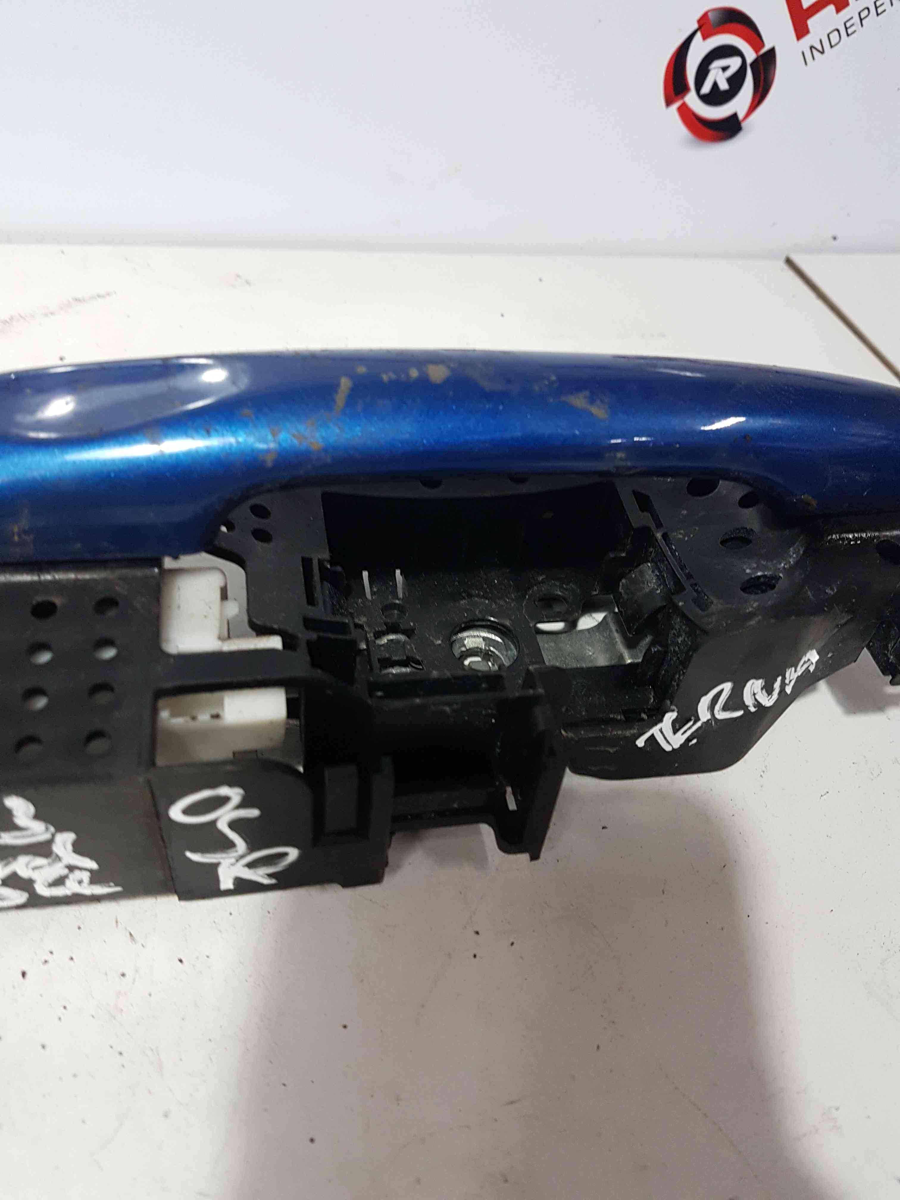 Thumb 2 Renault Scenic MK3 2009-2016 Drivers OSR Rear Exterior Door Handle Blue Terna