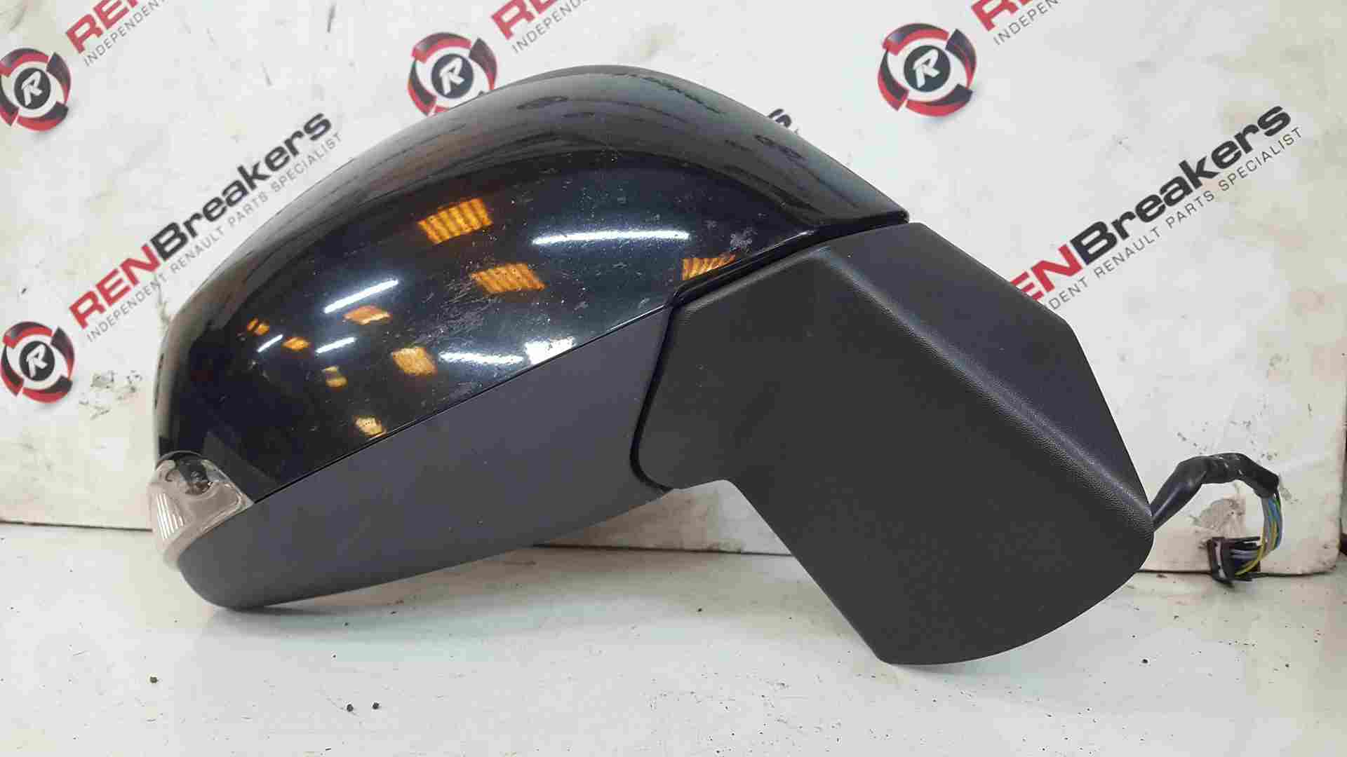 Thumb 3 Renault Scenic MK3 2009-2016 Drivers Os Wing Mirror Black Tegne