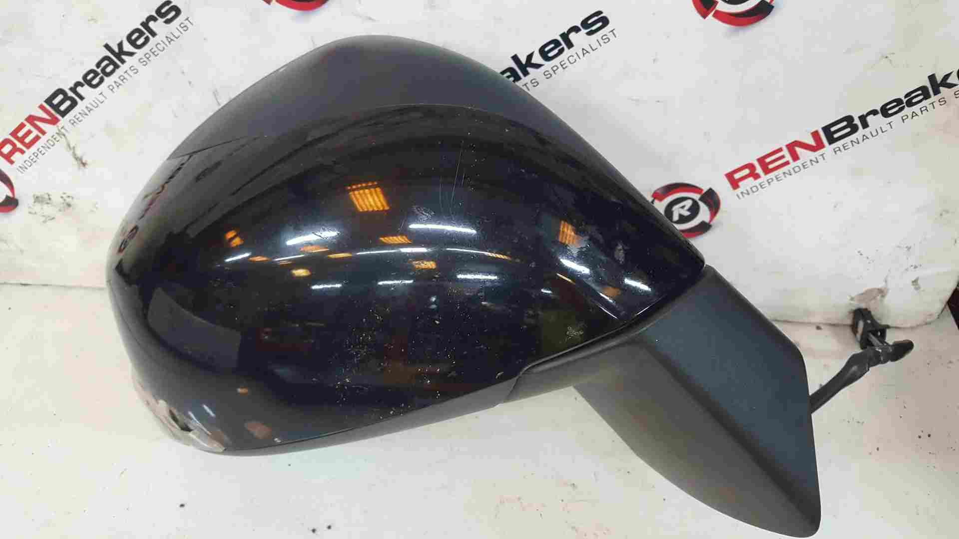 Thumb 4 Renault Scenic MK3 2009-2016 Drivers Os Wing Mirror Black Tegne