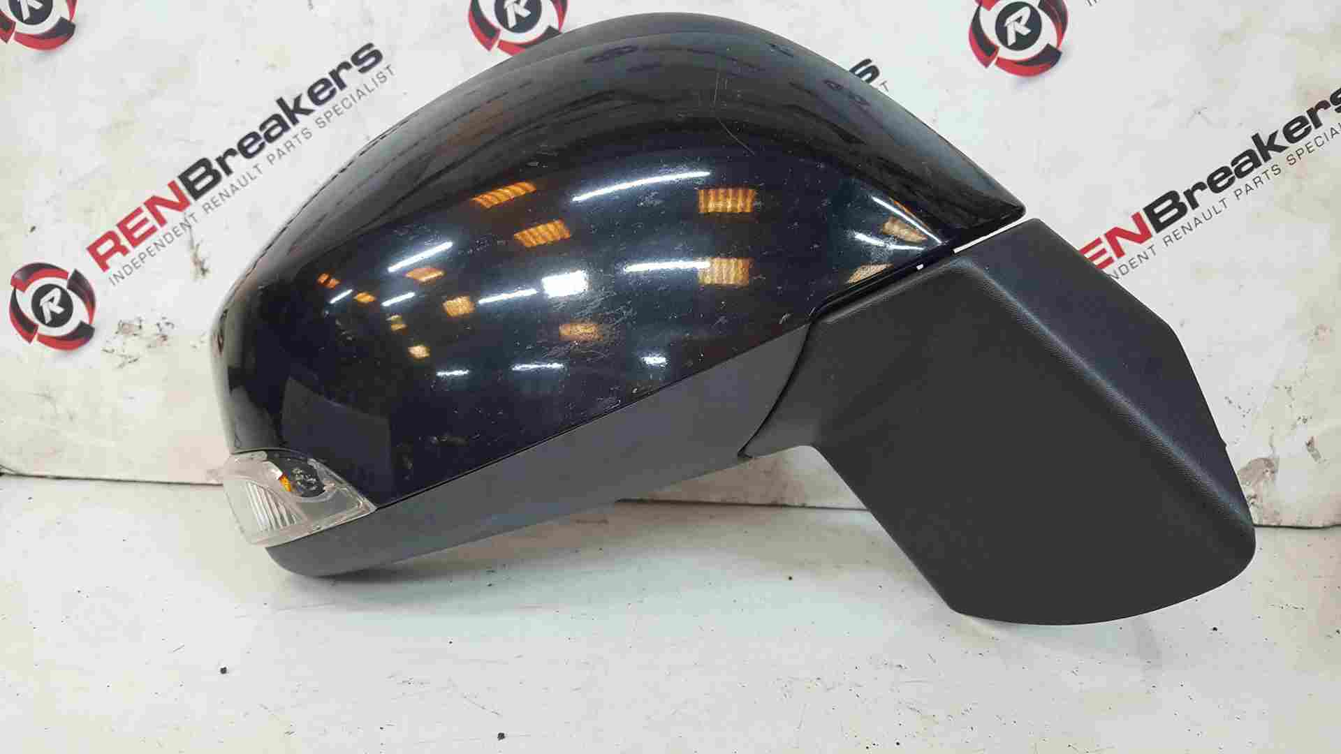Thumb 7 Renault Scenic MK3 2009-2016 Drivers Os Wing Mirror Black Tegne