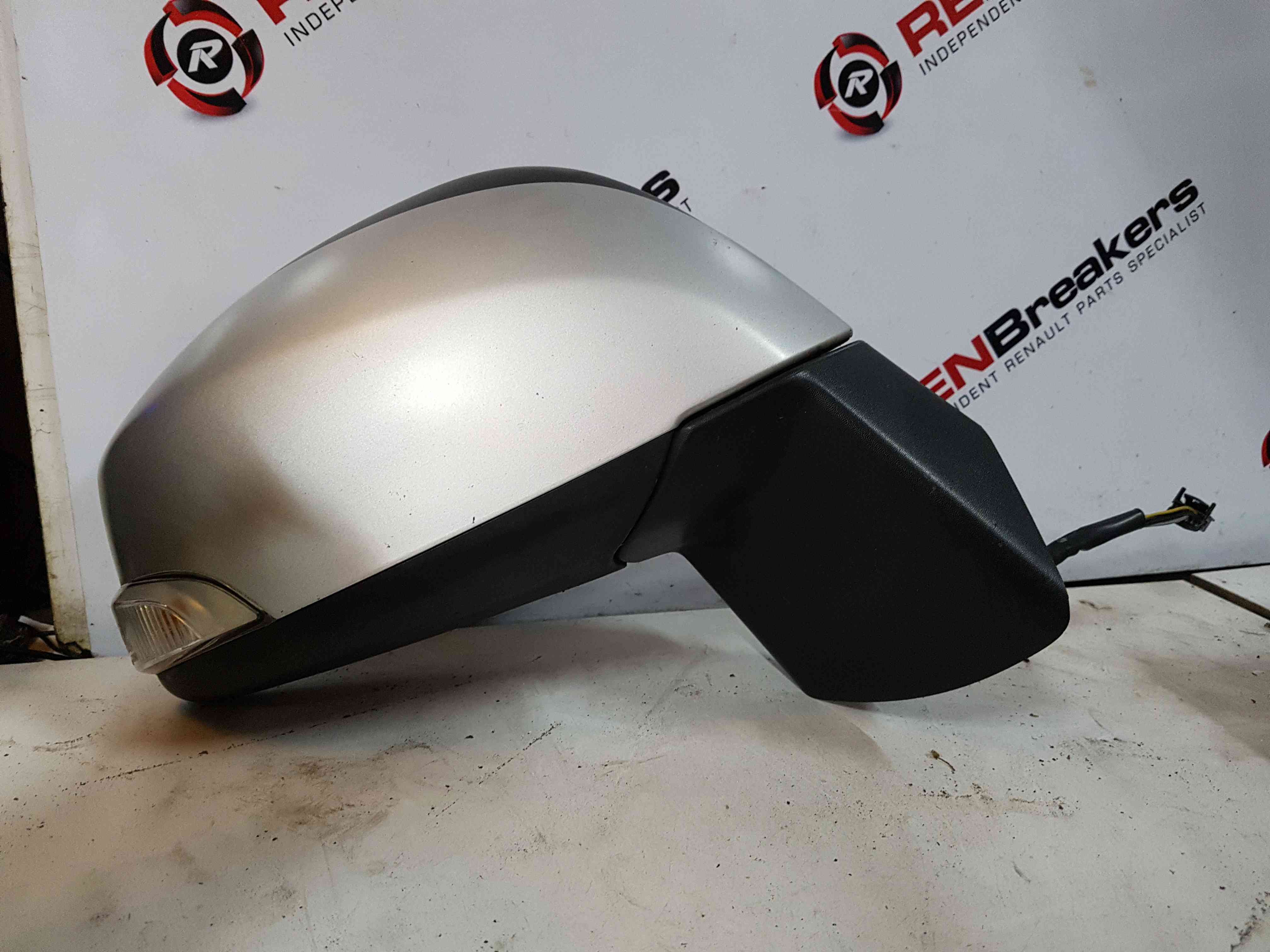 Thumb 2 Renault Scenic MK3 2009-2016 Drivers Os Wing Mirror Silver