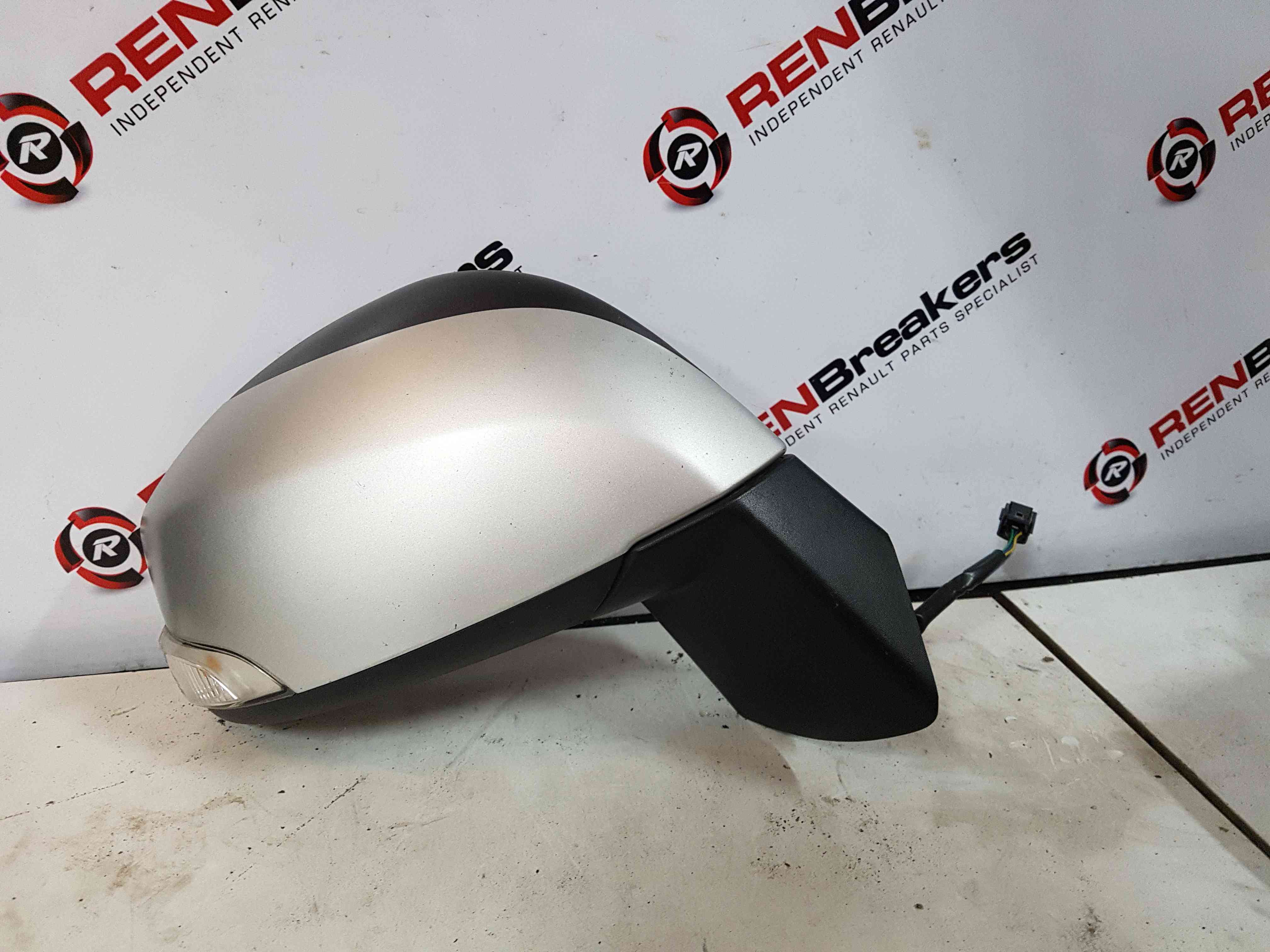 Thumb 6 Renault Scenic MK3 2009-2016 Drivers Os Wing Mirror Silver