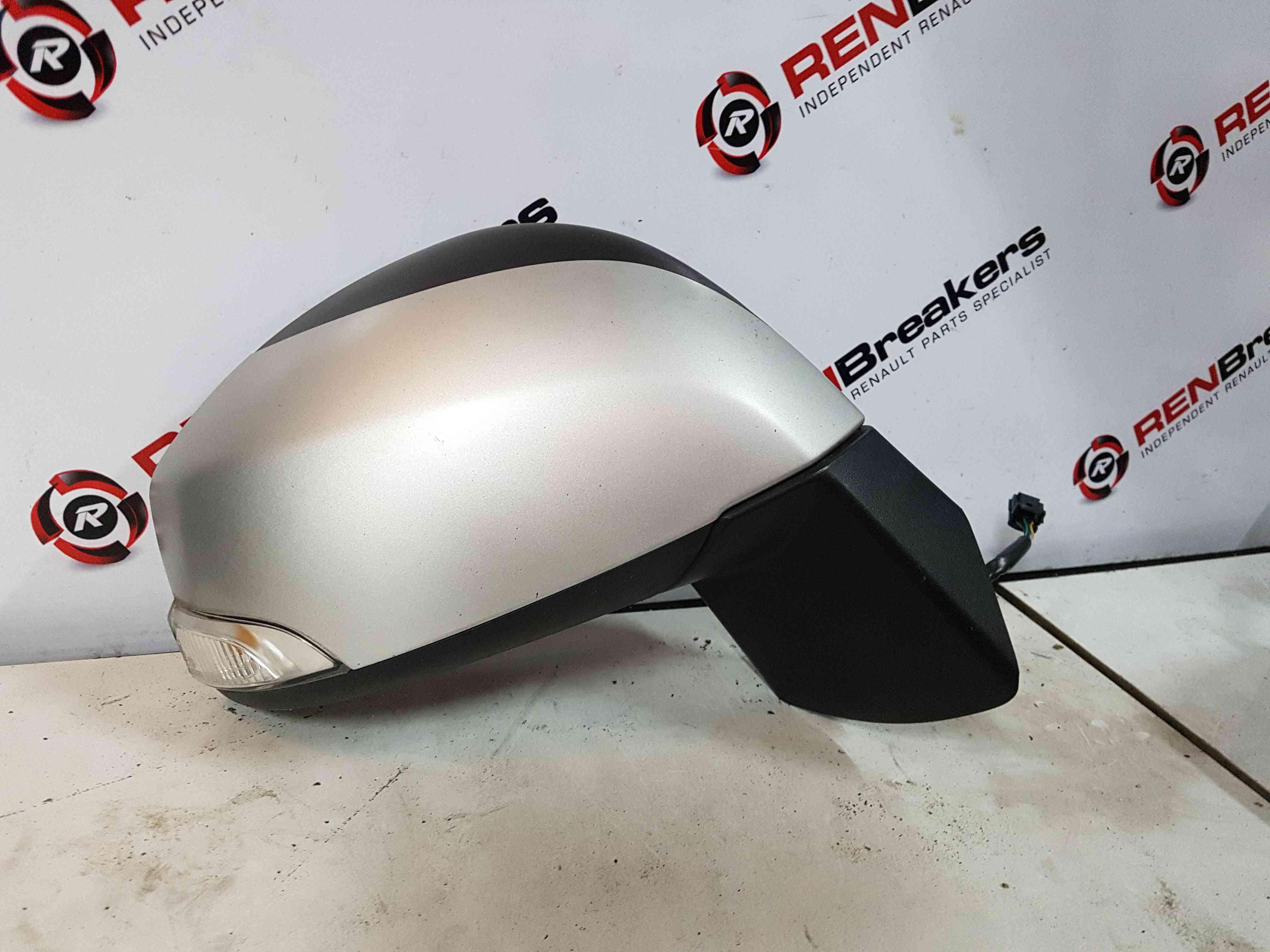 Thumb 7 Renault Scenic MK3 2009-2016 Drivers Os Wing Mirror Silver