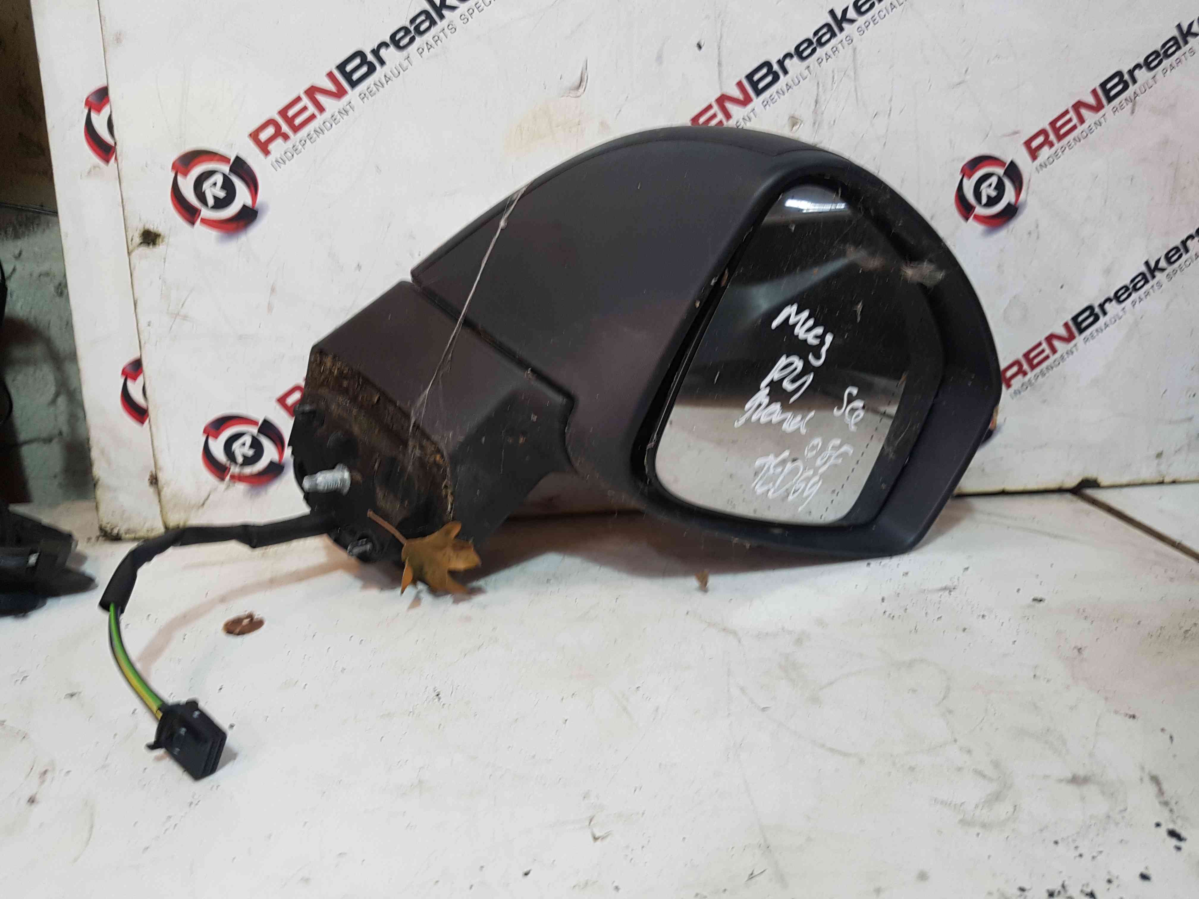 Thumb 4 Renault Scenic MK3 2009-2016 Drivers Os Wing Mirror Silver Ted69  
